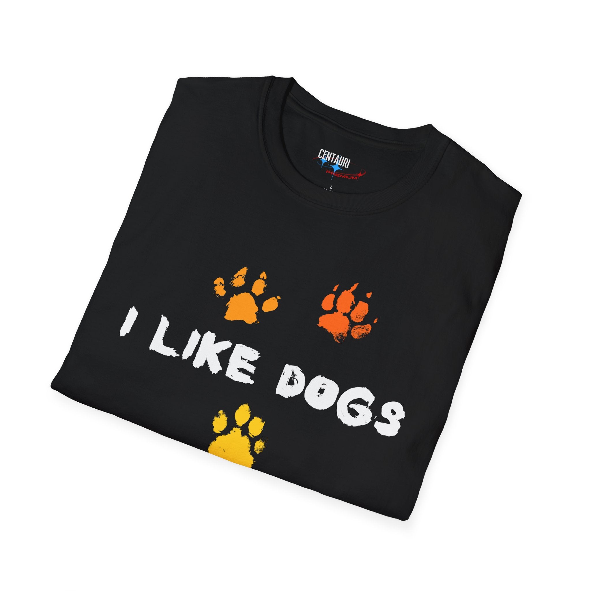 I Like Dogs (and maybe 3 people) T-Shirt | Sarcastic Dog Lover Shirt