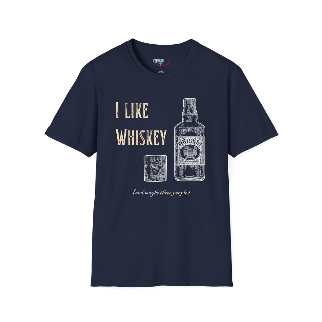 I Like Whiskey shirt | T-Shirt, Whiskey Bottle Graphic