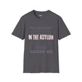 You Wouldnt Last an Hour in the Asylum Where They Raised Me T-Shirt