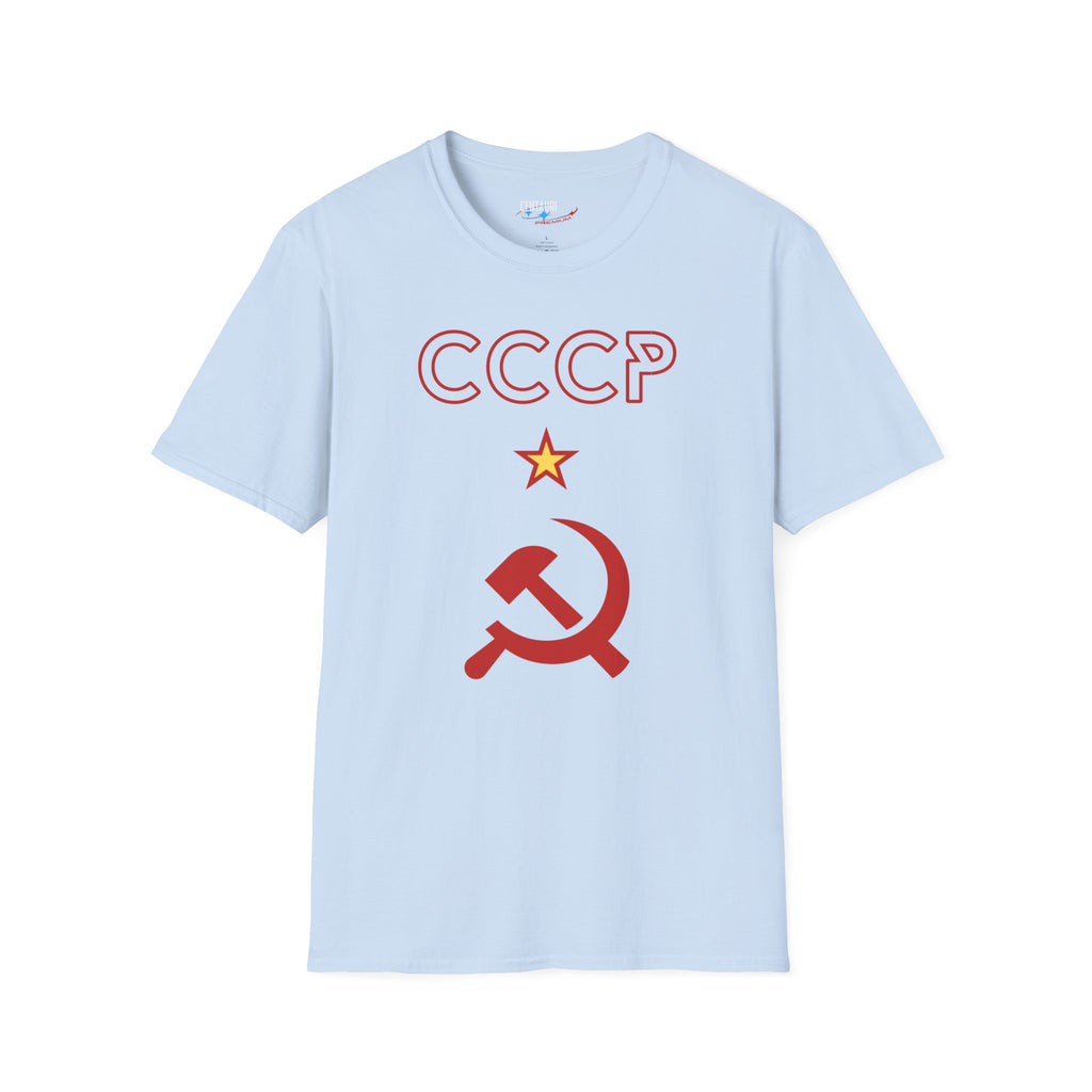 CCCP Hammer & Sickle T-Shirt | Soviet Star Logo Tee