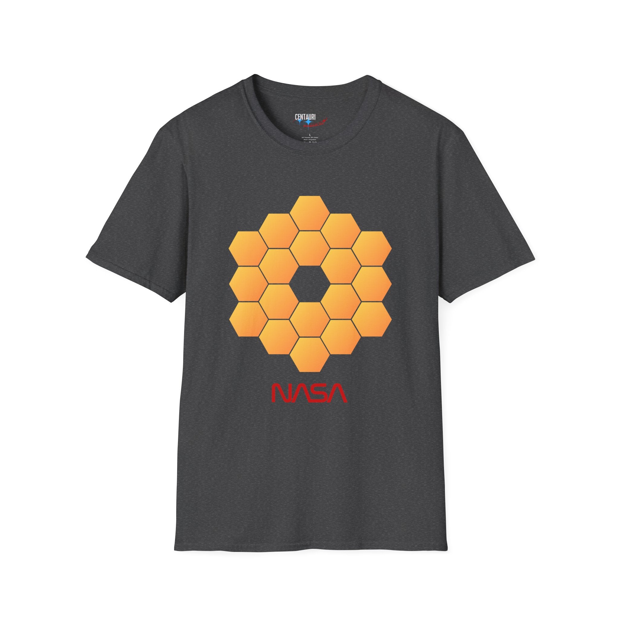 James Webb Hexagonal Mirror NASA T-Shirt