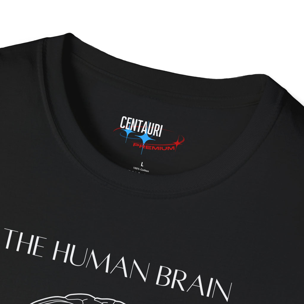 The Human Brain illustration T-Shirt | anatomy, science quote