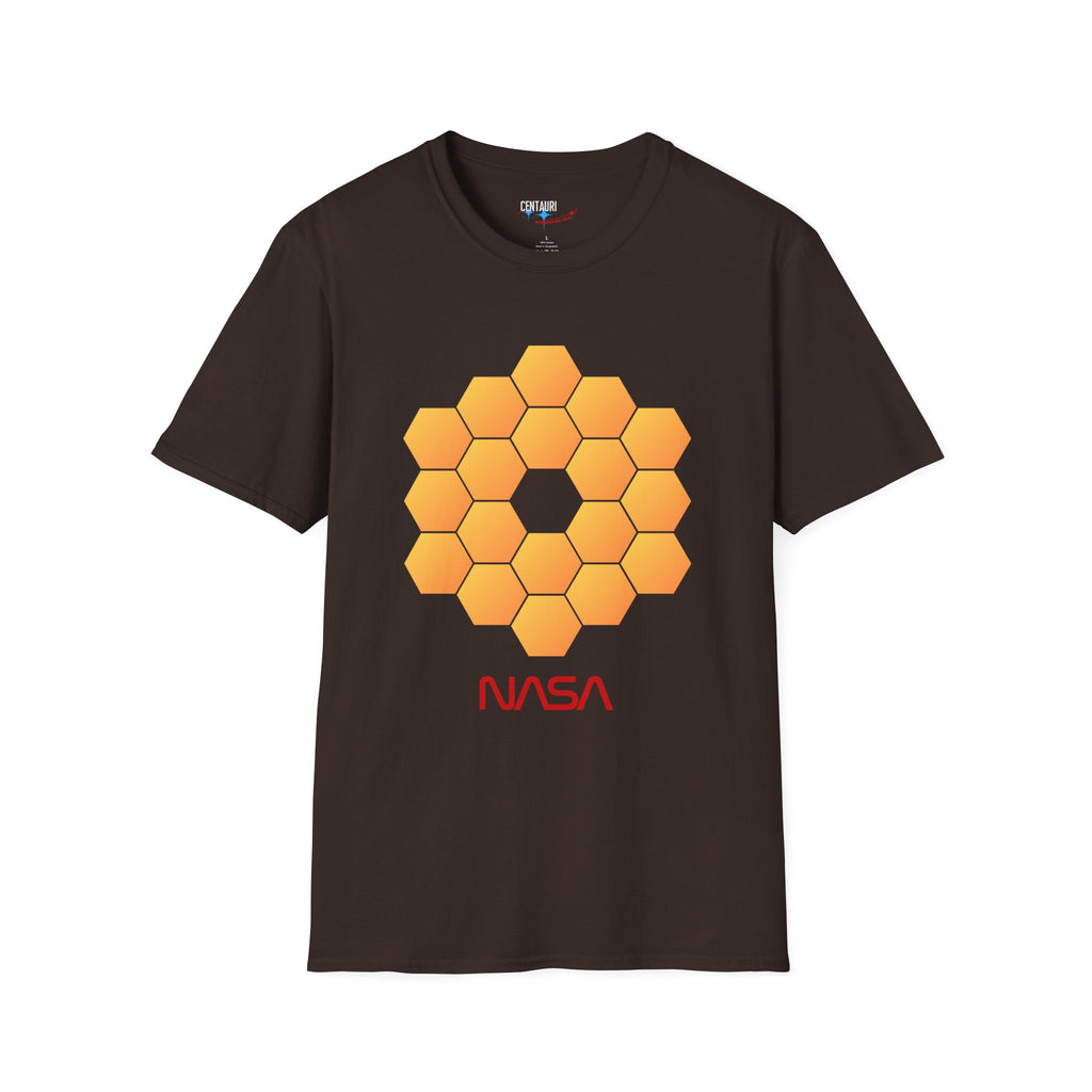 James Webb Hexagonal Mirror NASA T-Shirt