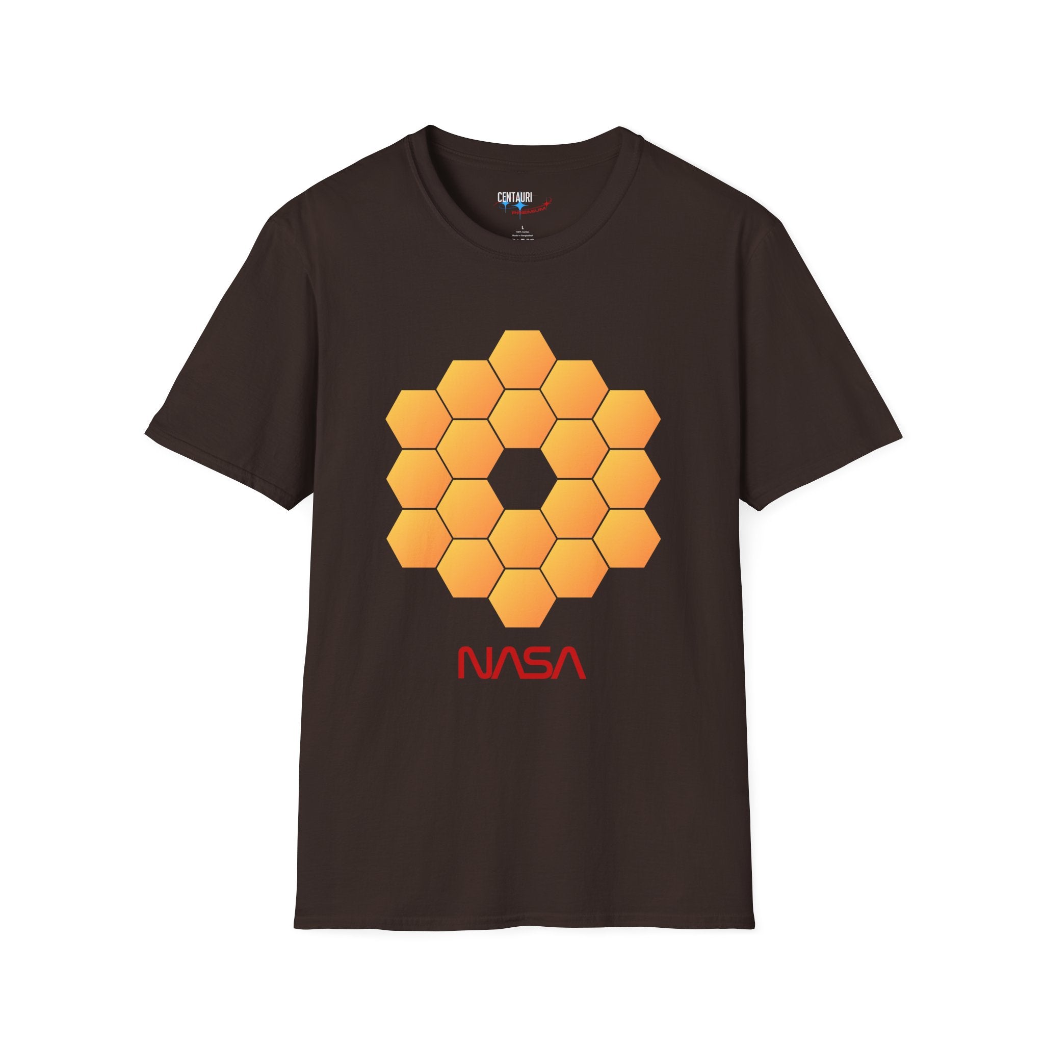 James Webb Hexagonal Mirror NASA T-Shirt
