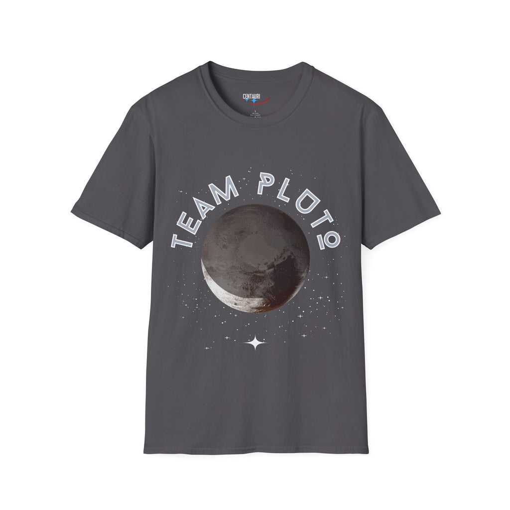 Team Pluto T-Shirt | Pluto Dwarf Planet Illustration