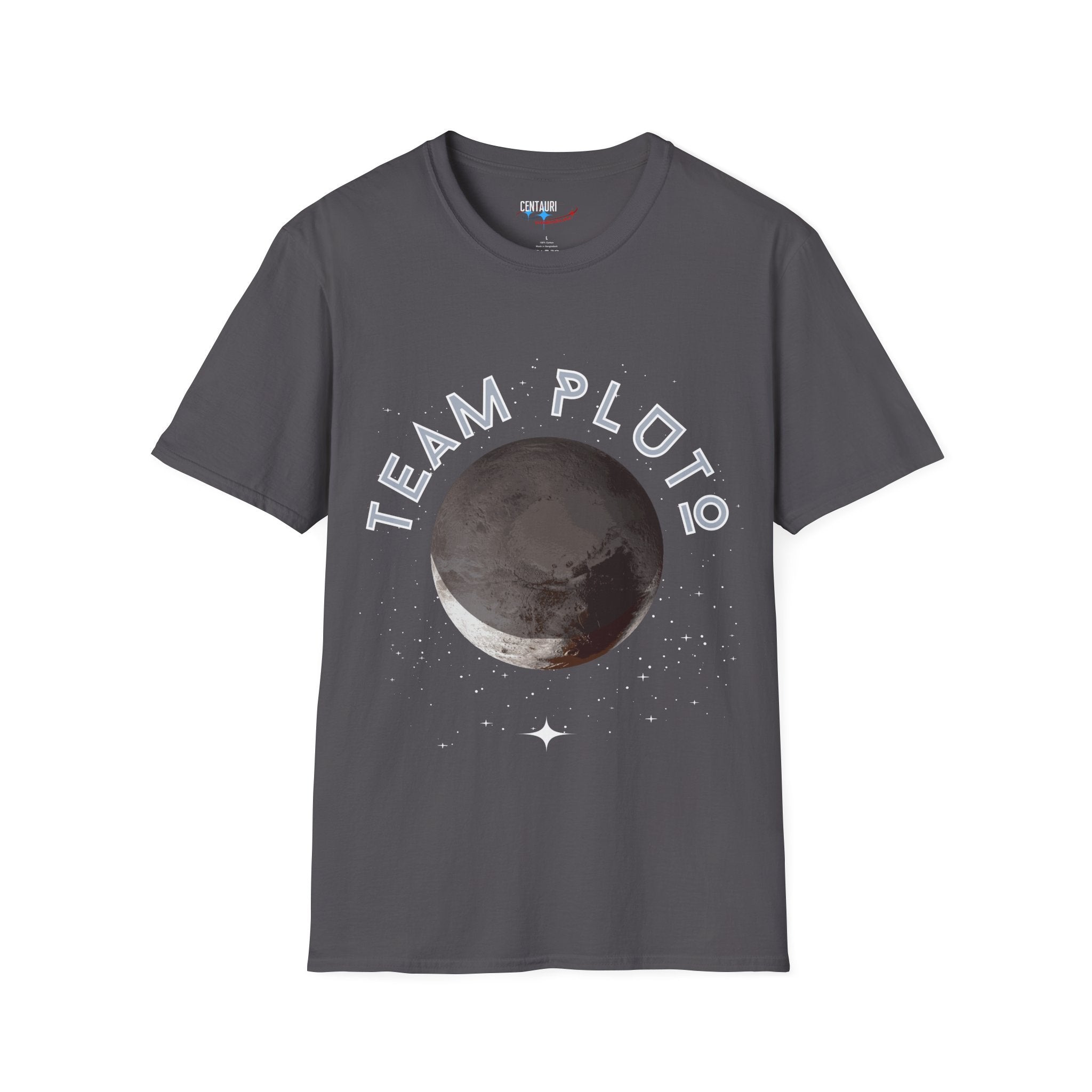 Team Pluto T-Shirt | Pluto Dwarf Planet Illustration