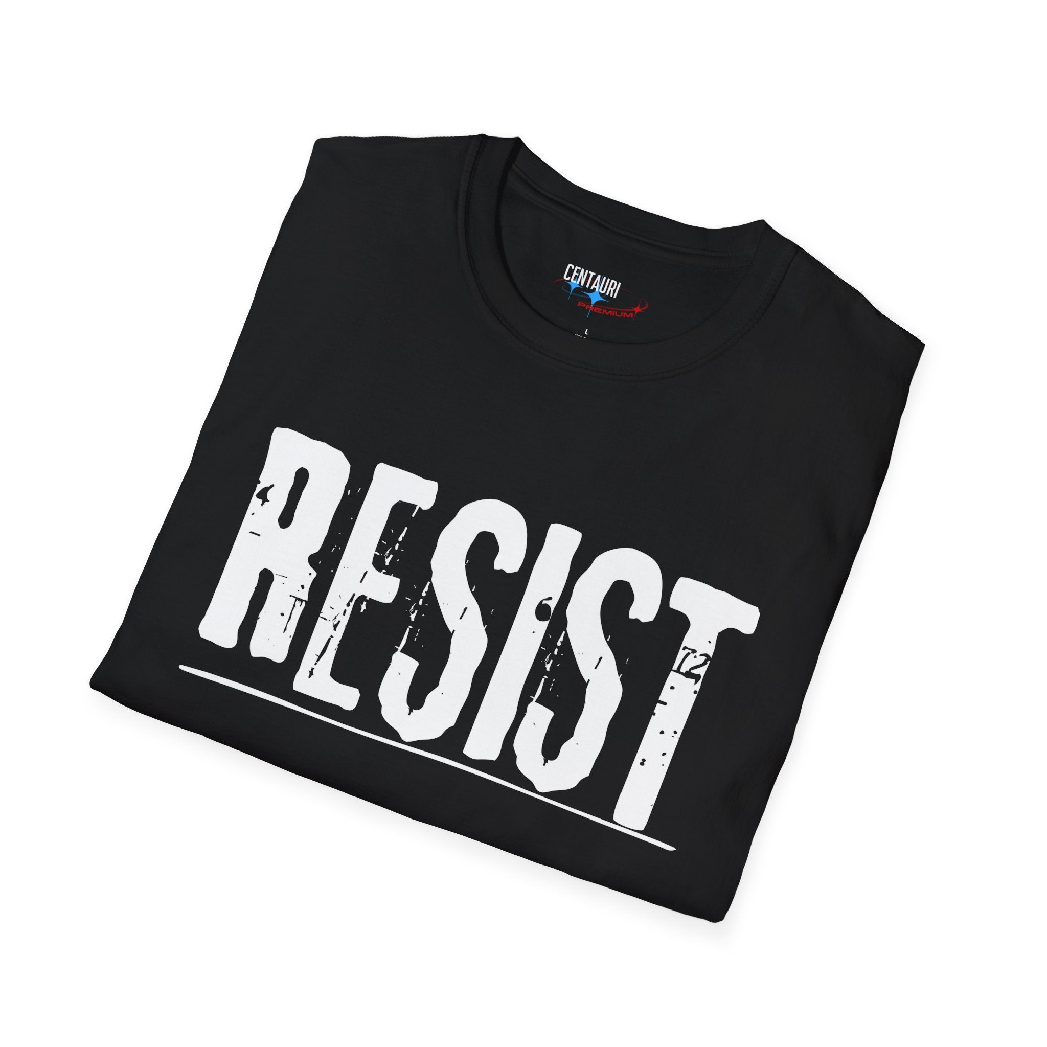 RESIST distressed bold typography T-Shirt | Political Protest Shirt