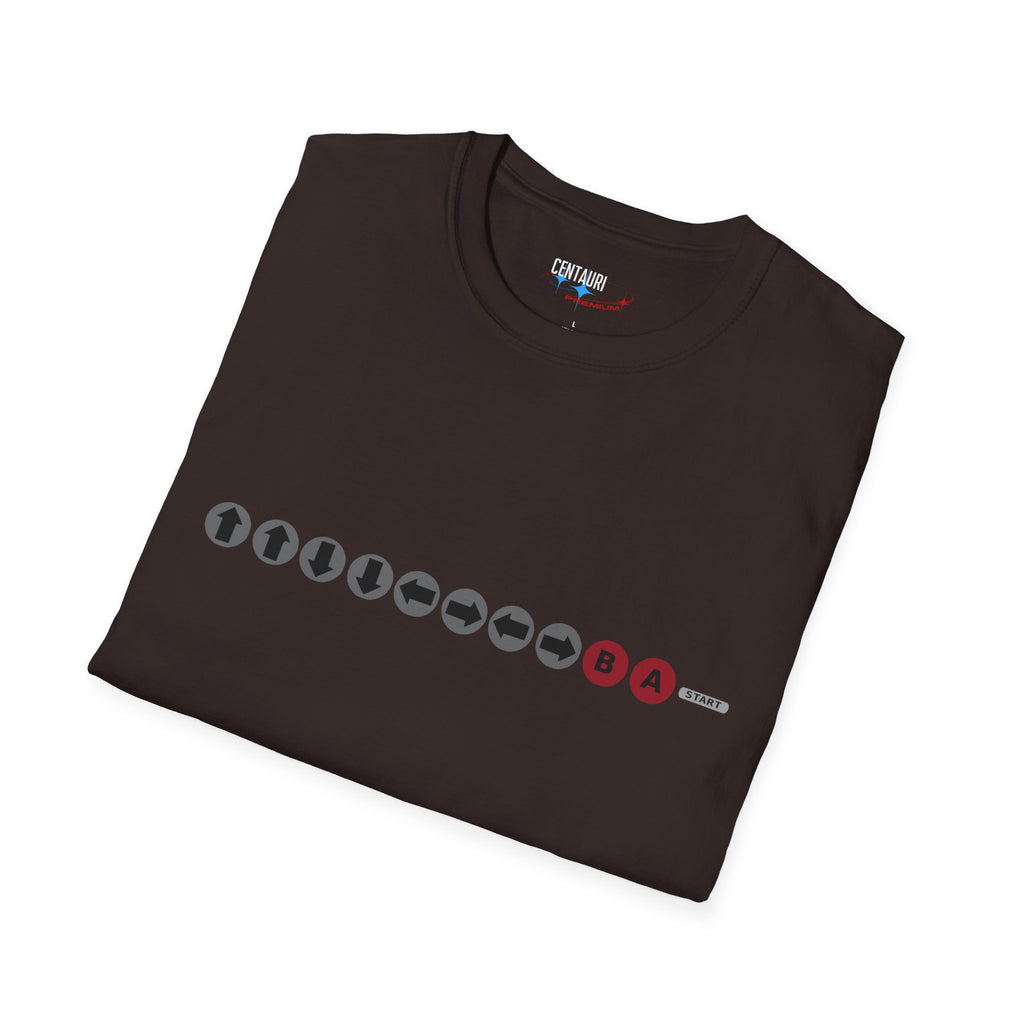 Cheat Code T-Shirt | Minimal Tech Graphic