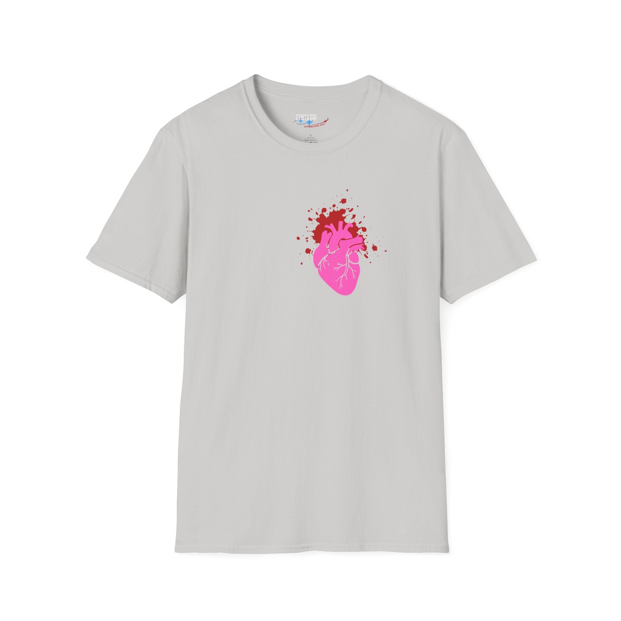 Bloody Heart Shirt | Medical Heart Illustration T-Shirt