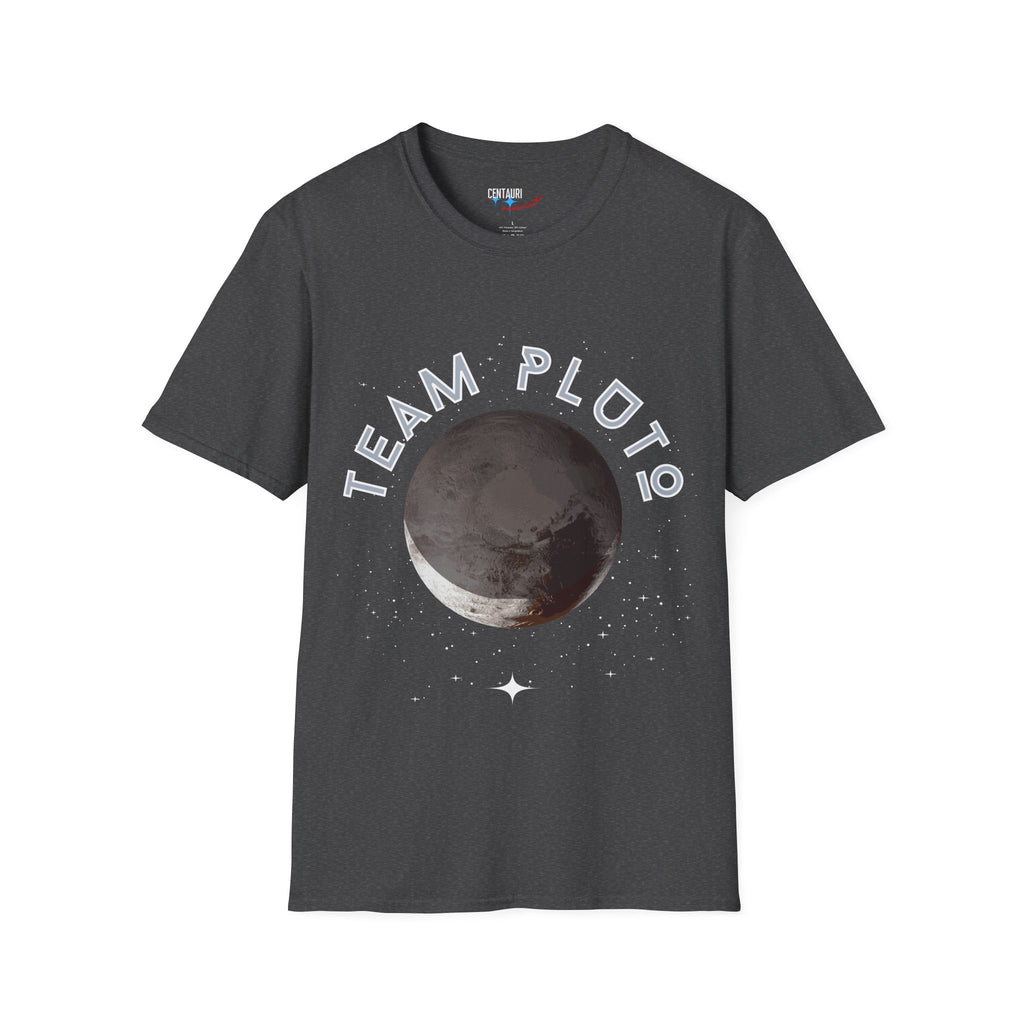 Team Pluto T-Shirt | Pluto Dwarf Planet Illustration