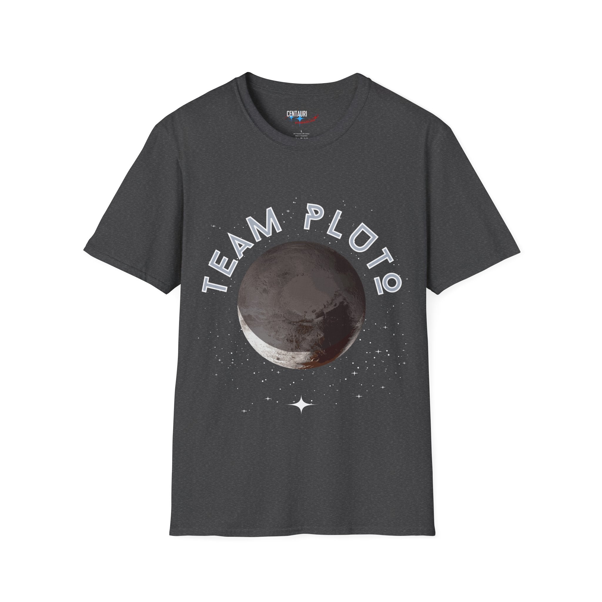 Team Pluto T-Shirt | Pluto Dwarf Planet Illustration