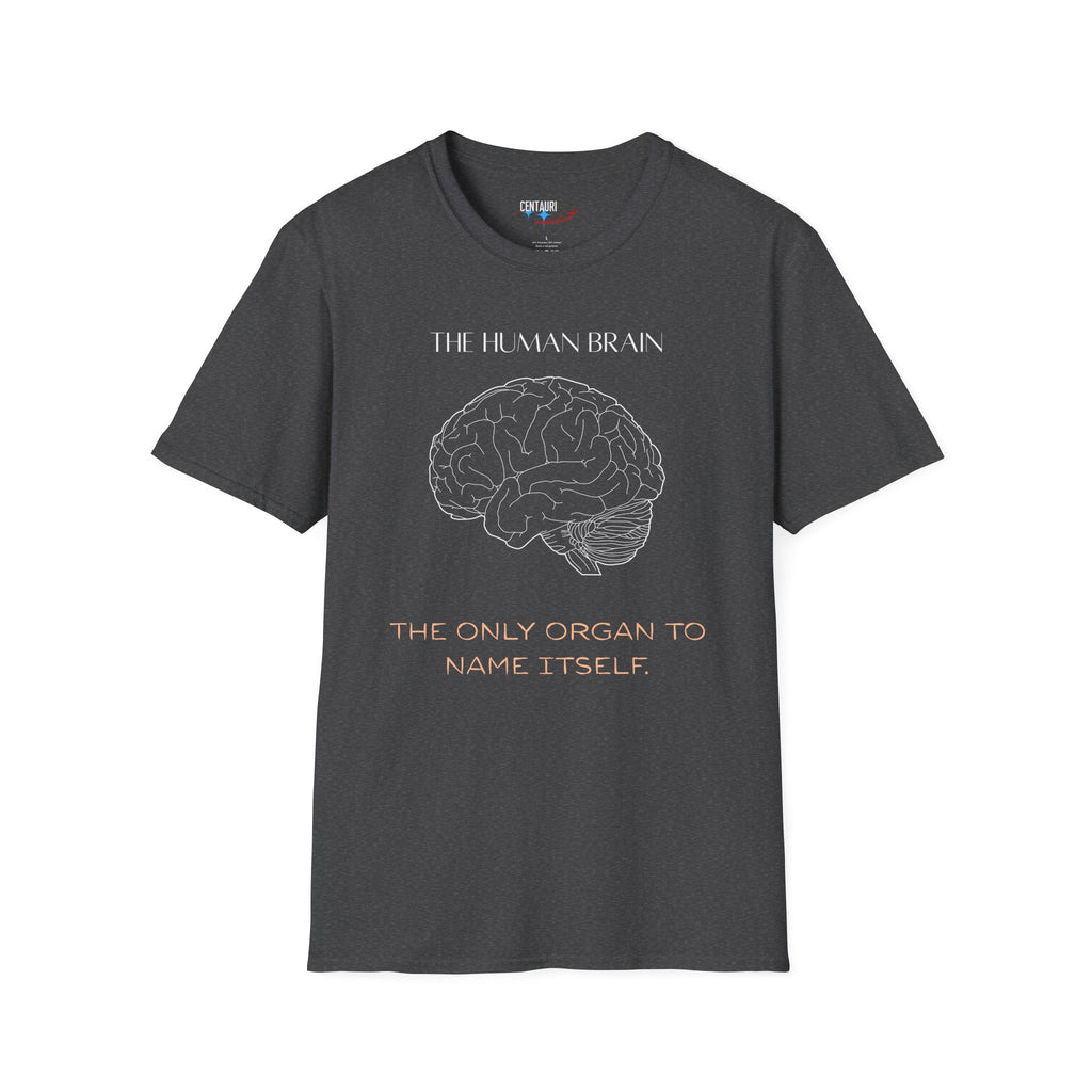 The Human Brain illustration T-Shirt | anatomy, science quote