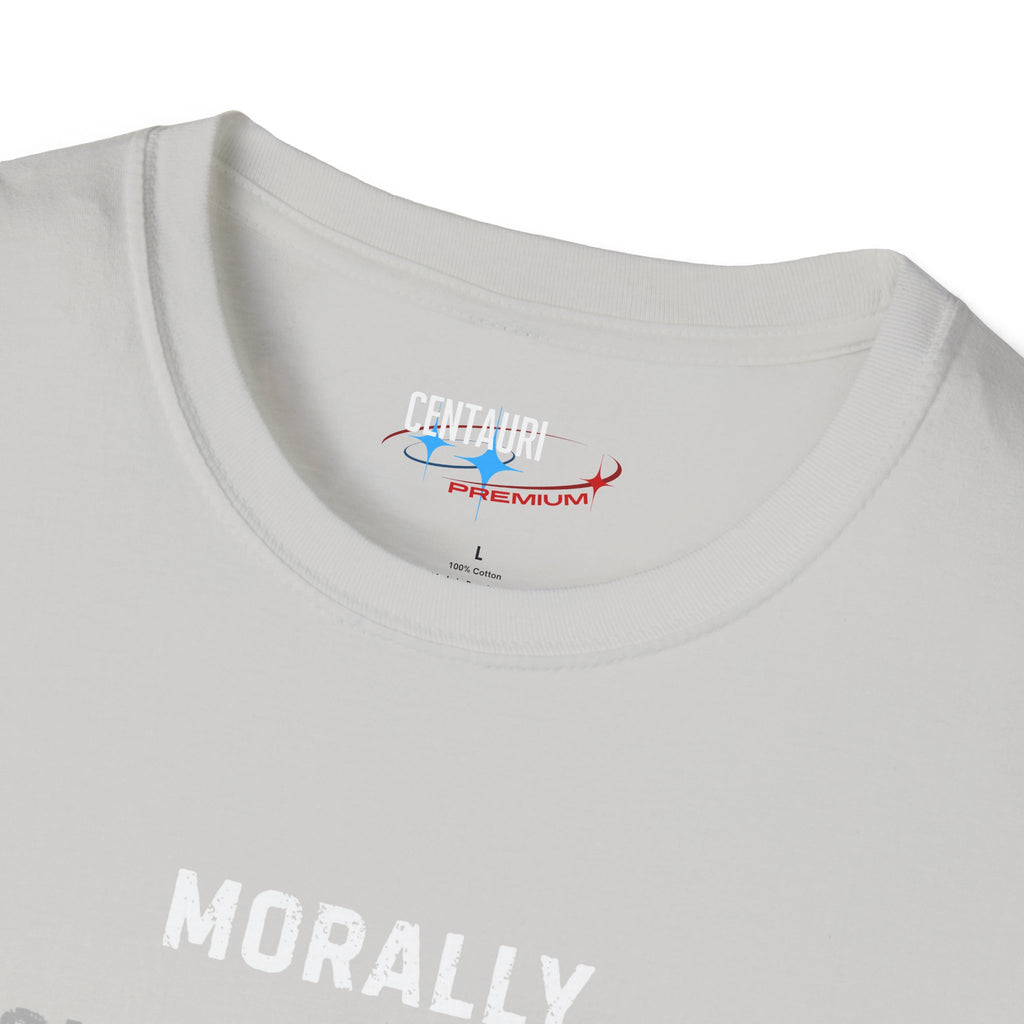 Morally ~Questionable~ Nuanced T-Shirt | Black Tee