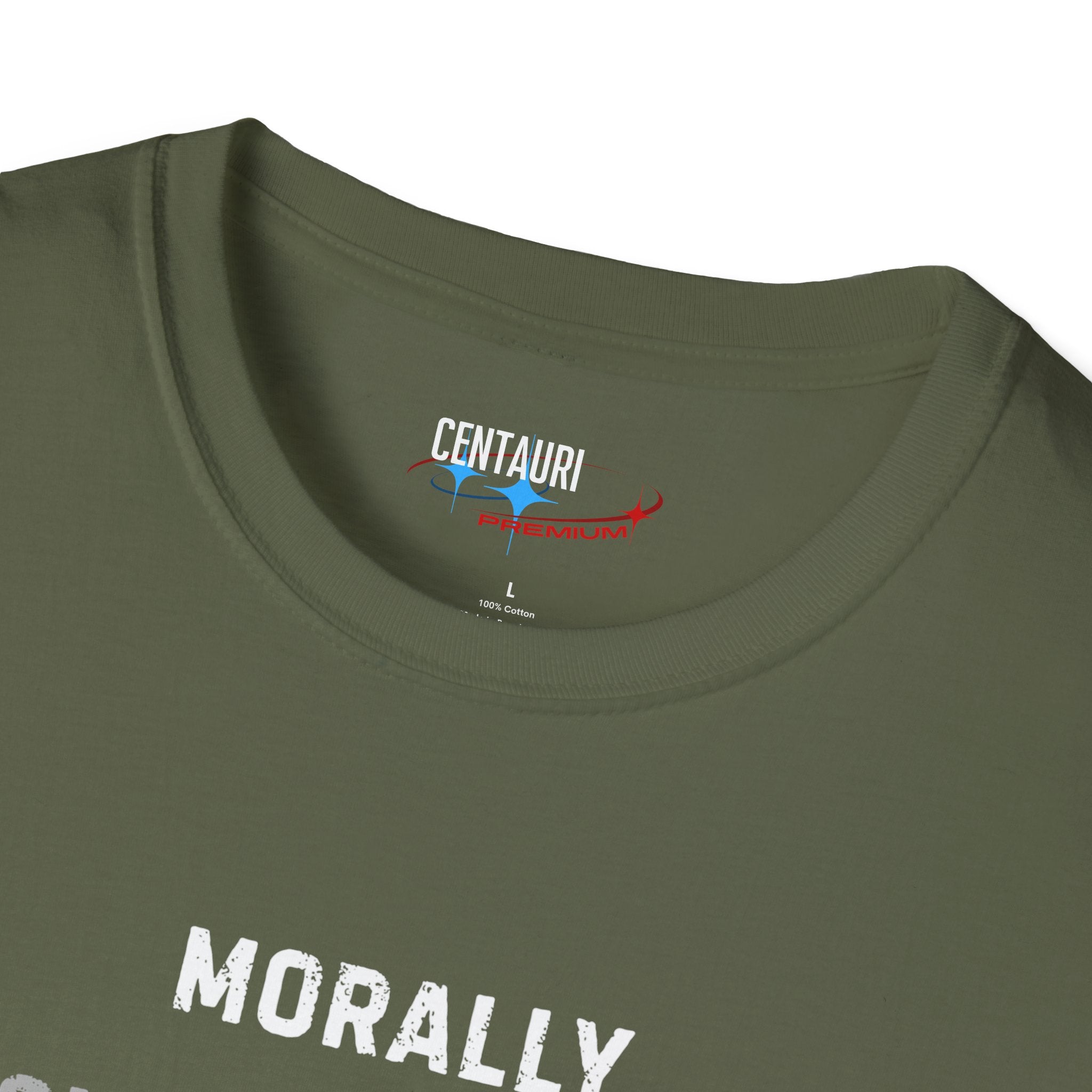Morally ~Questionable~ Nuanced T-Shirt | Black Tee