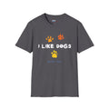 I Like Dogs (and maybe 3 people) T-Shirt | Sarcastic Dog Lover Shirt
