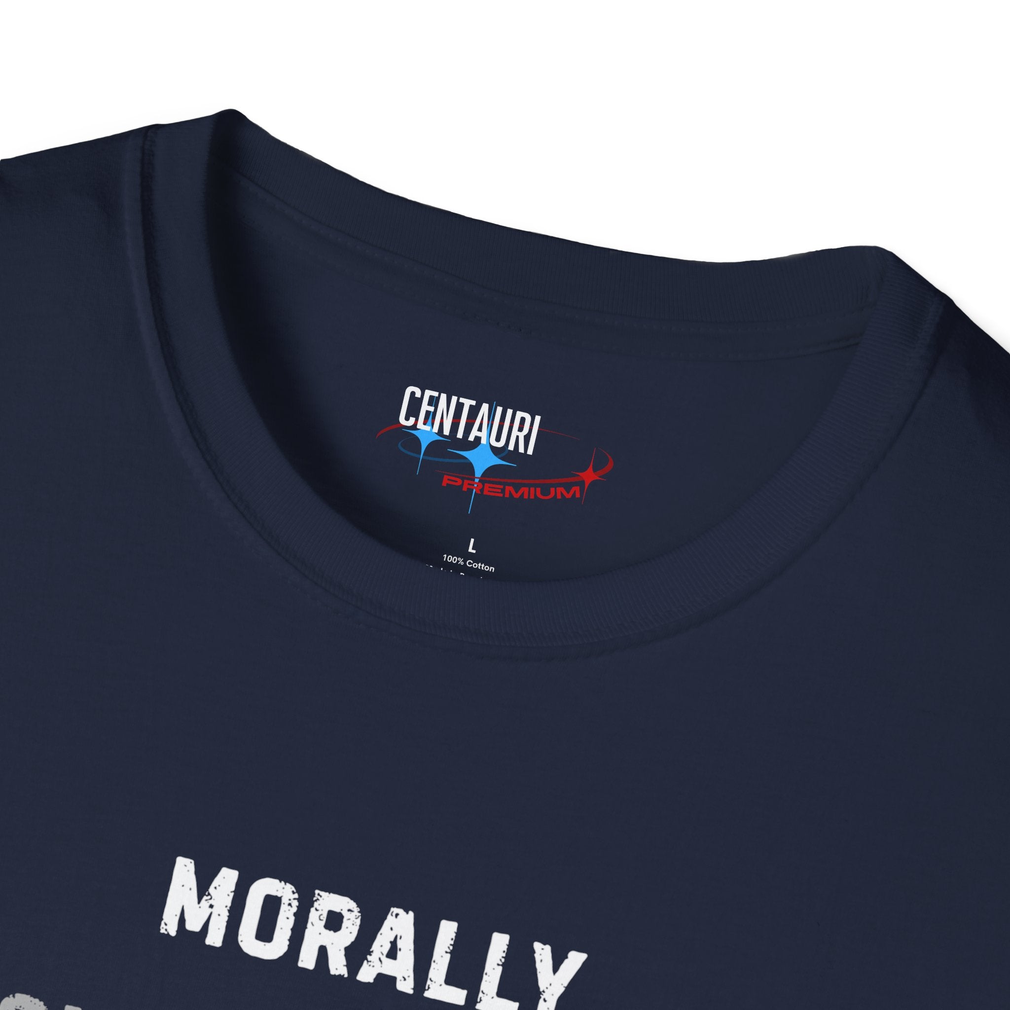 Morally ~Questionable~ Nuanced T-Shirt | Black Tee