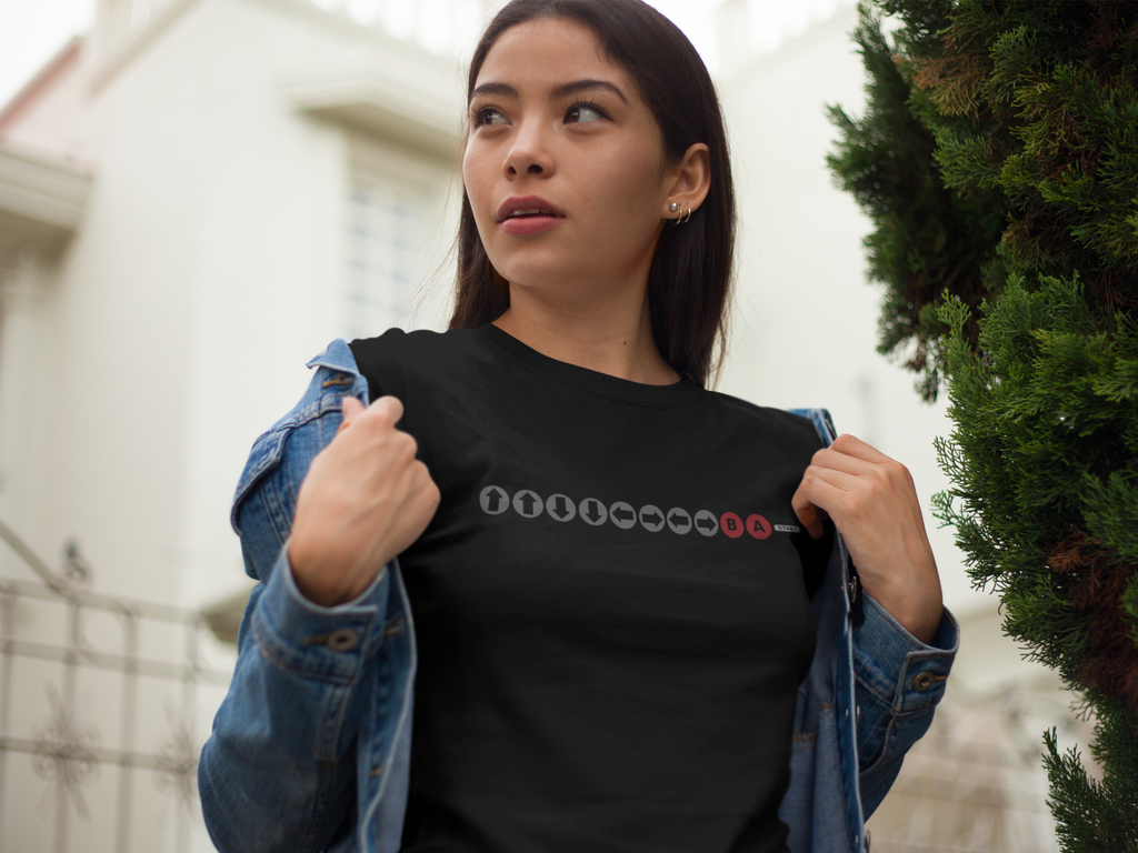 Cheat Code T-Shirt | Minimal Tech Graphic