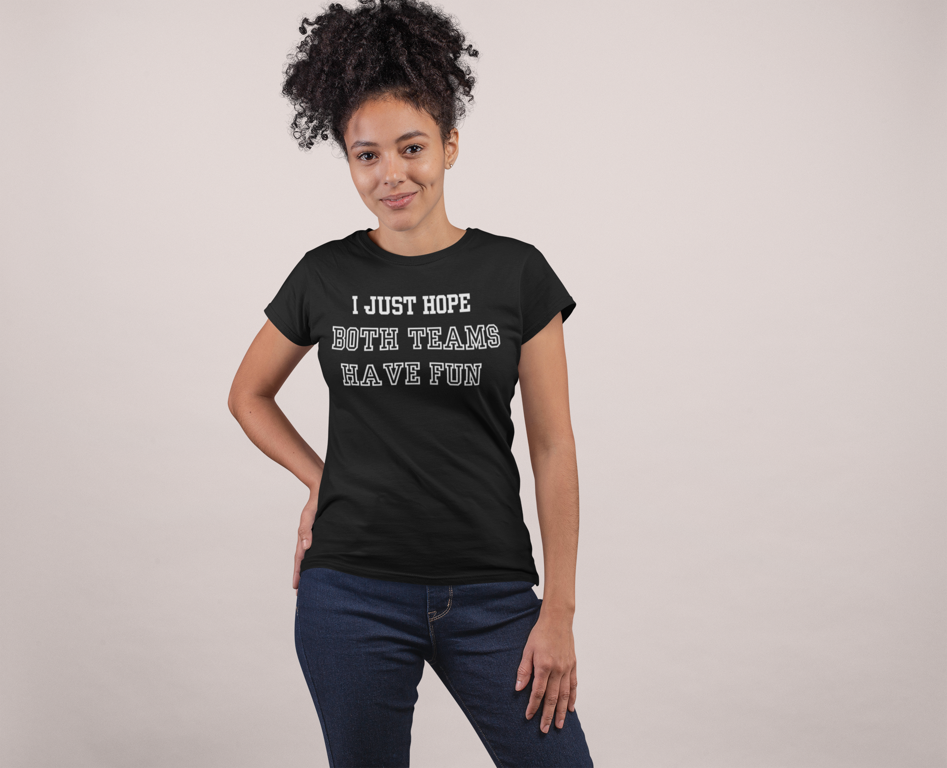 I Just Hope Both Teams Have Fun T-Shirt | Sports Humor Tee, Game Day Shirt