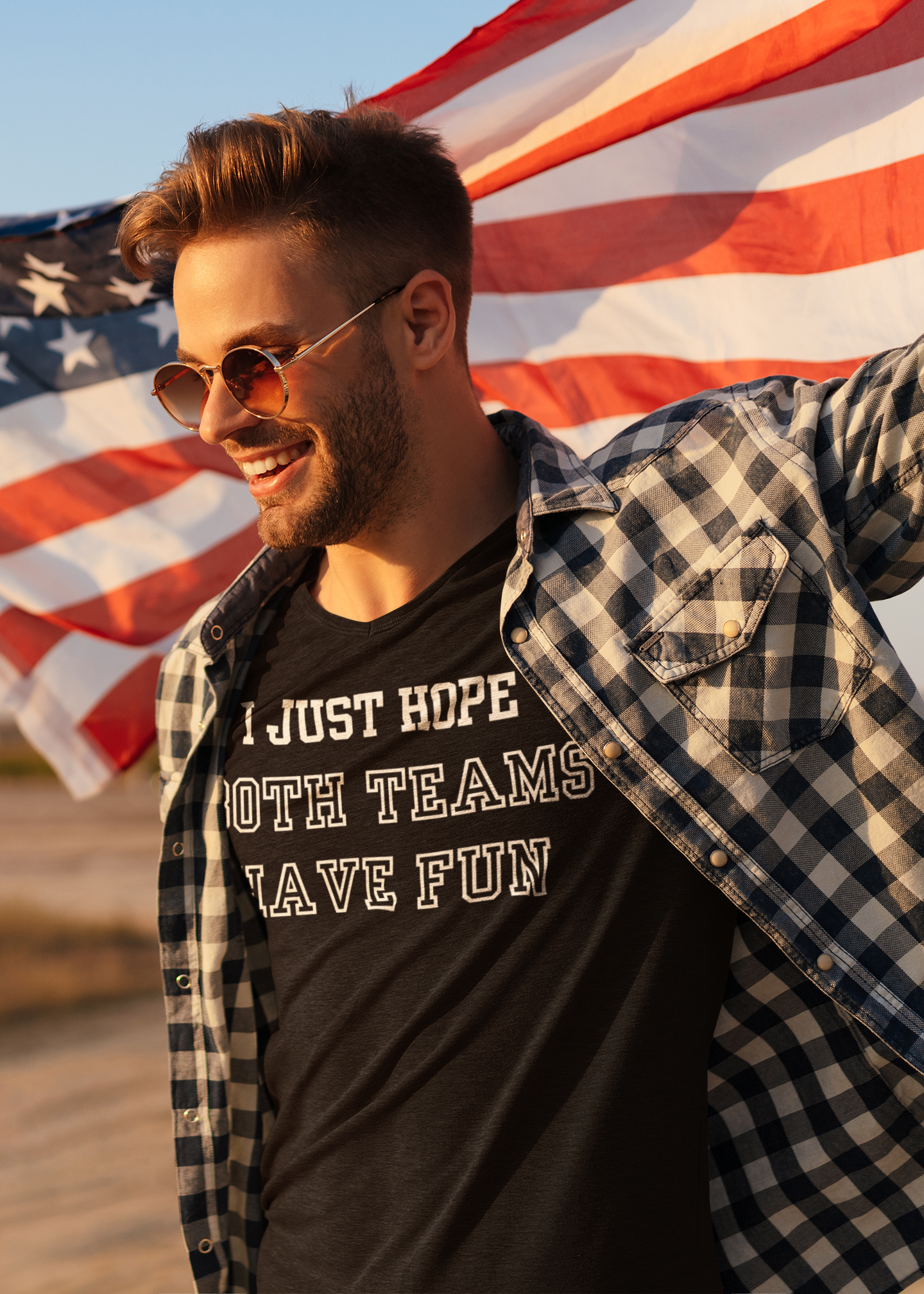 I Just Hope Both Teams Have Fun T-Shirt | Sports Humor Tee, Game Day Shirt