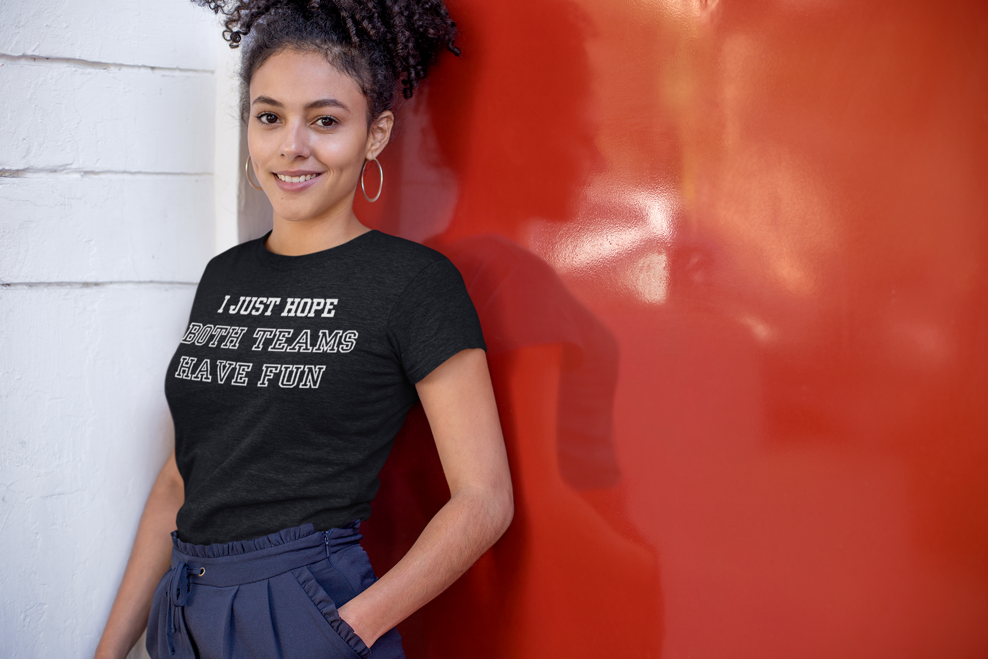 I Just Hope Both Teams Have Fun T-Shirt | Sports Humor Tee, Game Day Shirt