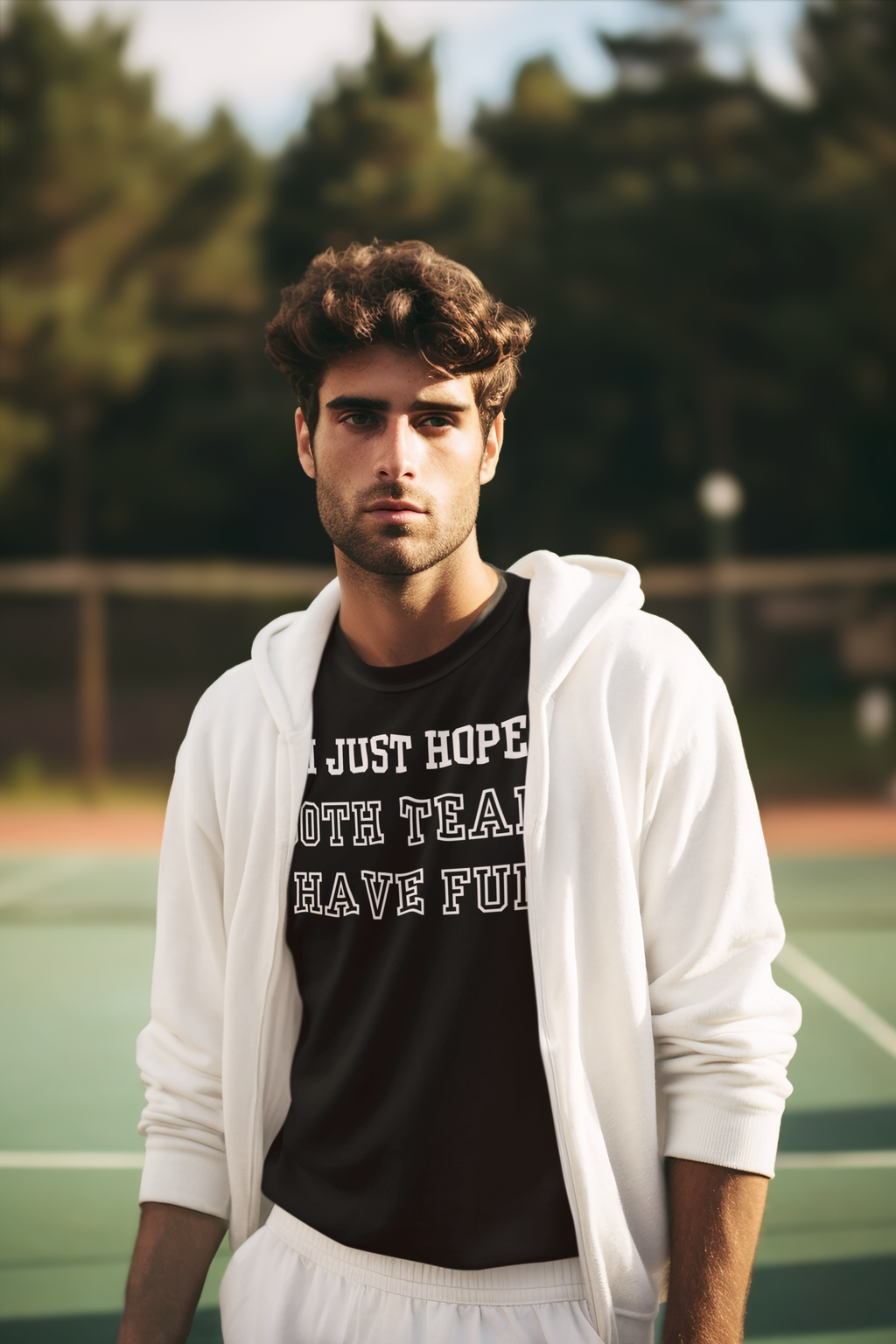 I Just Hope Both Teams Have Fun T-Shirt | Sports Humor Tee, Game Day Shirt
