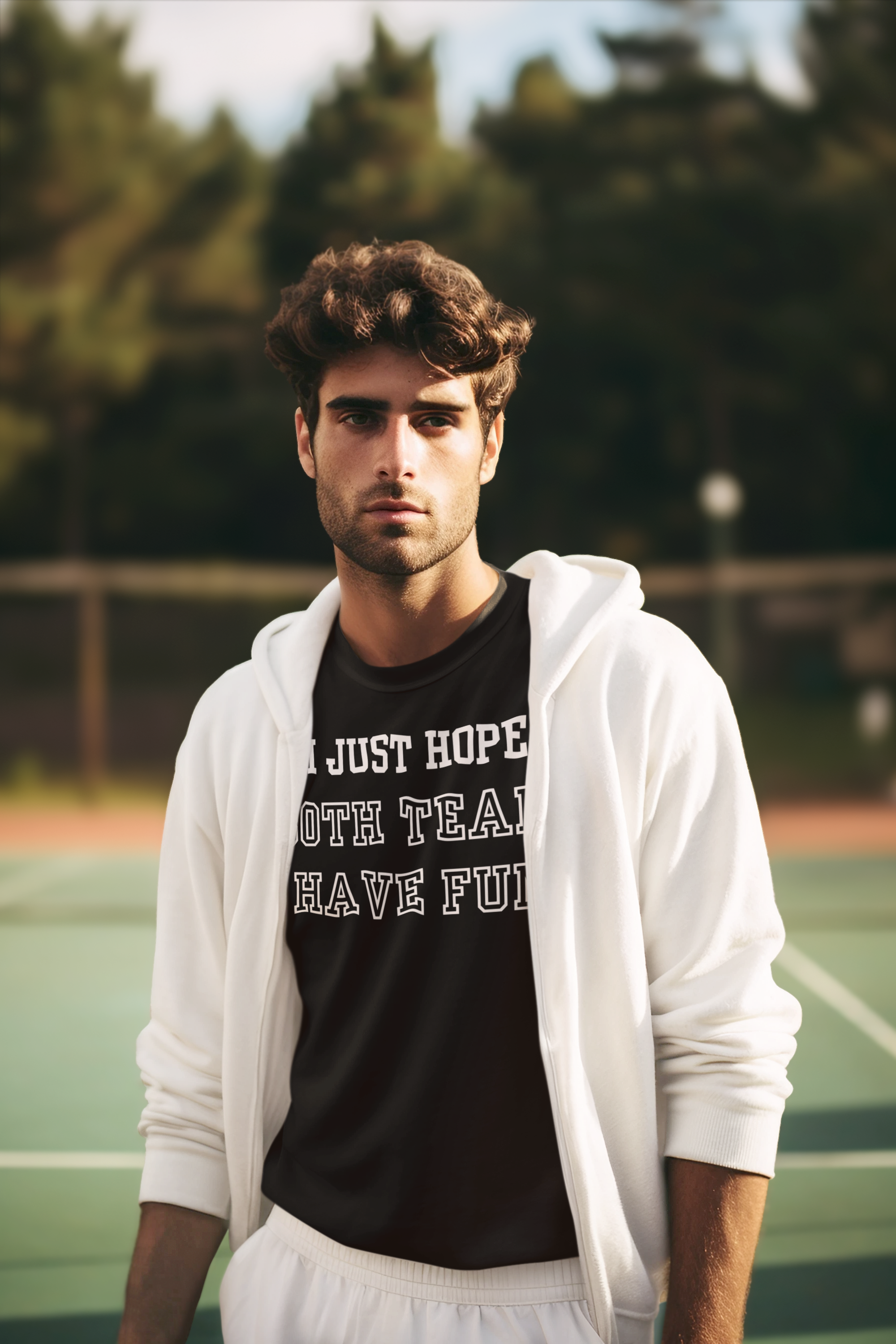 I Just Hope Both Teams Have Fun T-Shirt | Sports Humor Tee, Game Day Shirt