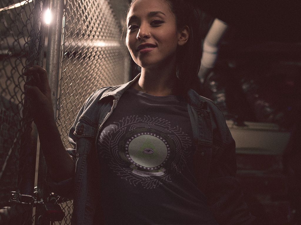Eye of Providence Circuitry Shirt | Dollar Bill to Digital Tech