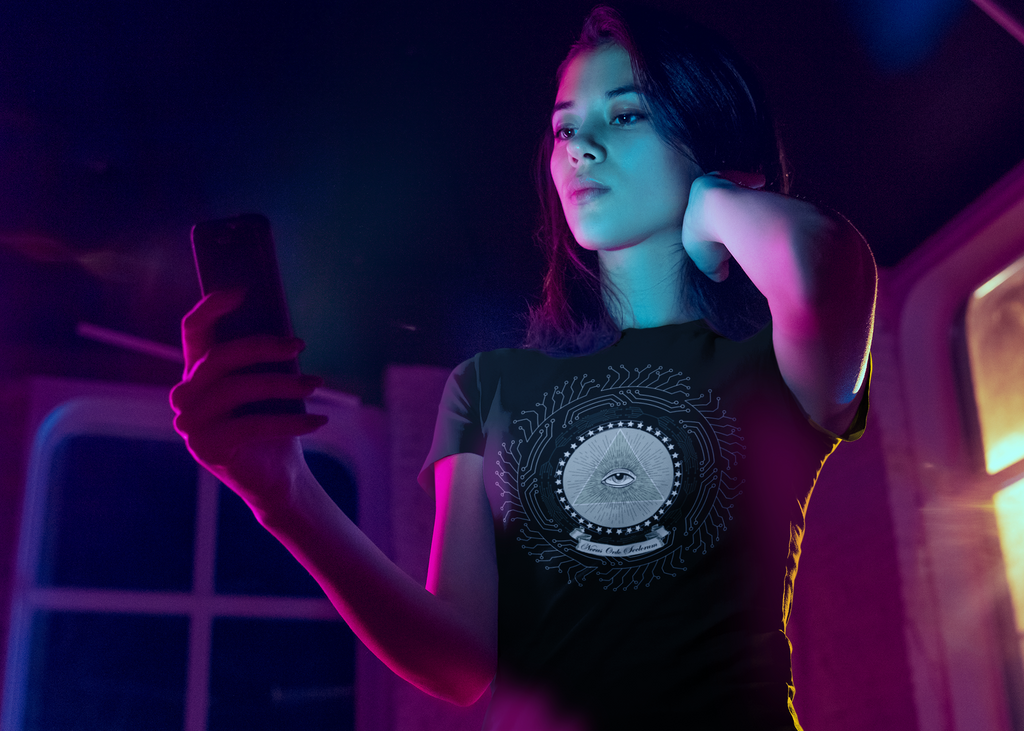 Eye of Providence Circuitry Shirt | Dollar Bill to Digital Tech
