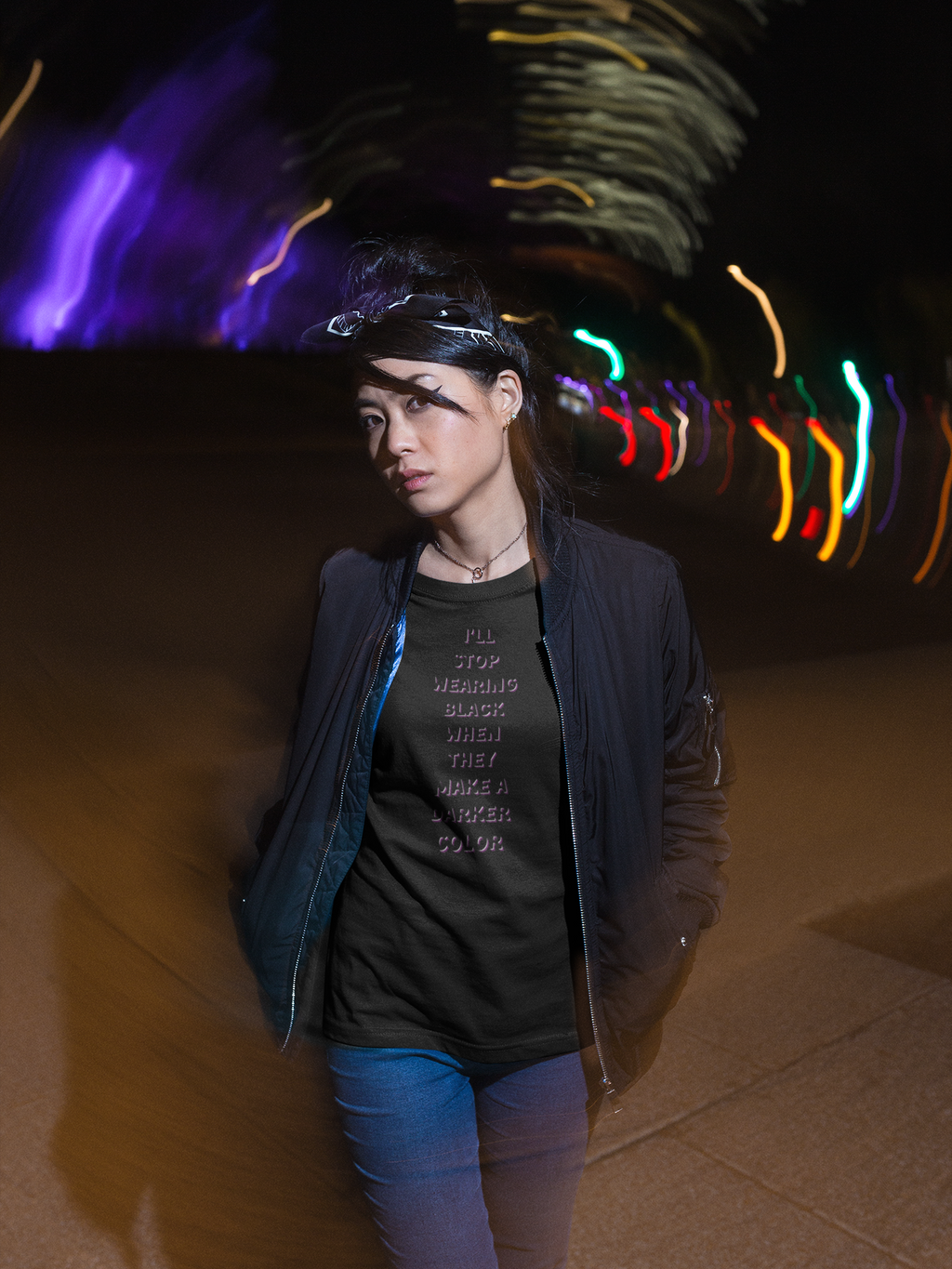I'll Stop Wearing Black When They Make a Darker Color T-Shirt | Goth, Minimalist