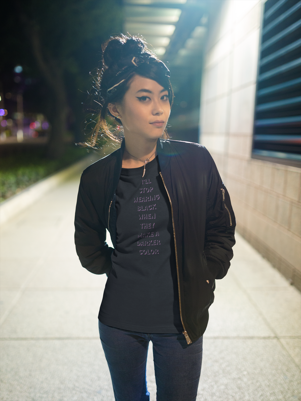 I'll Stop Wearing Black When They Make a Darker Color T-Shirt | Goth, Minimalist