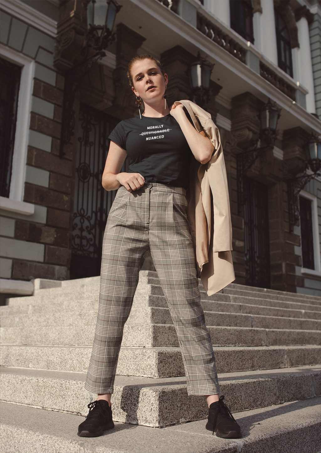Morally ~Questionable~ Nuanced T-Shirt | Black Tee