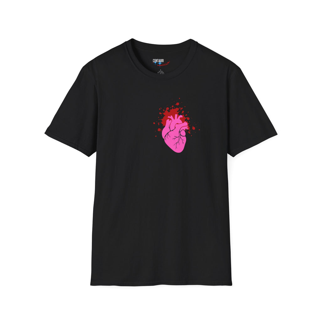 Bloody Heart Shirt | Medical Heart Illustration T-Shirt