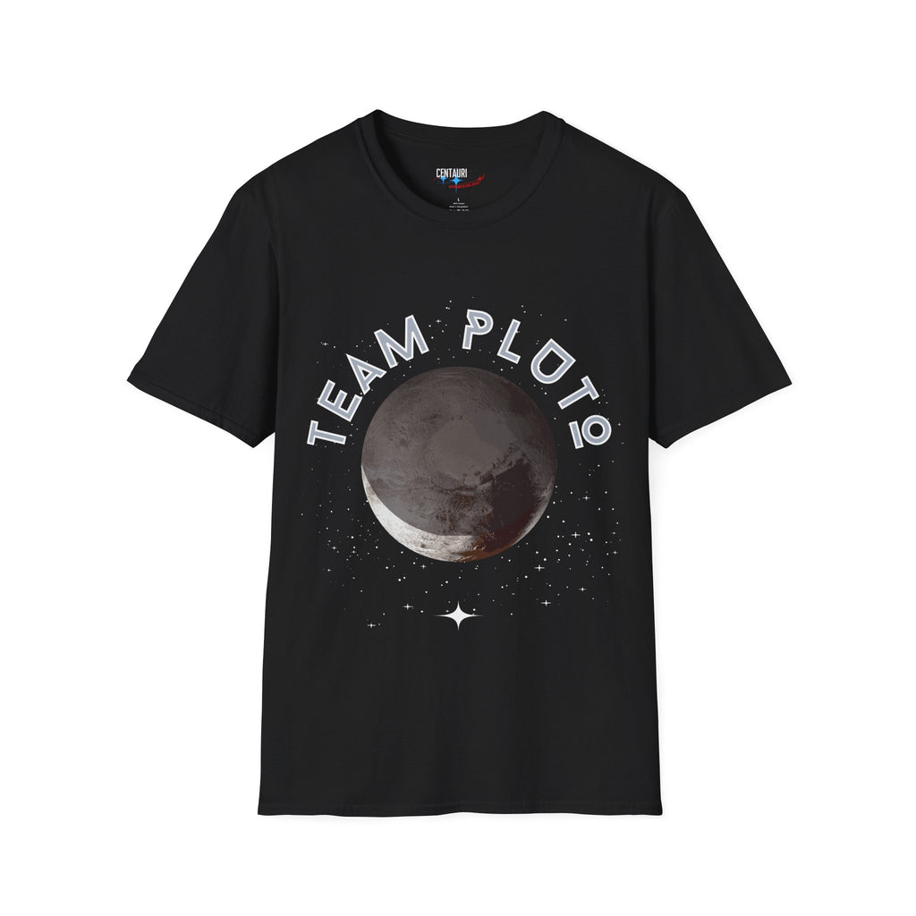 Team Pluto T-Shirt | Pluto Dwarf Planet Illustration