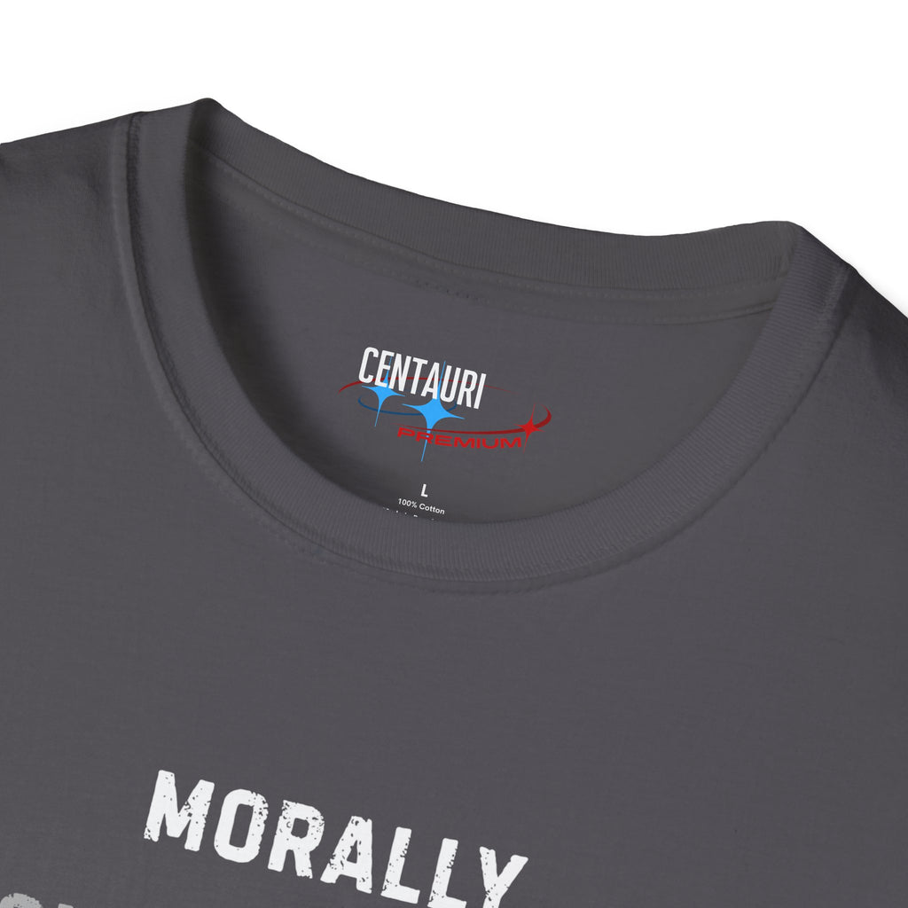 Morally ~Questionable~ Nuanced T-Shirt | Black Tee