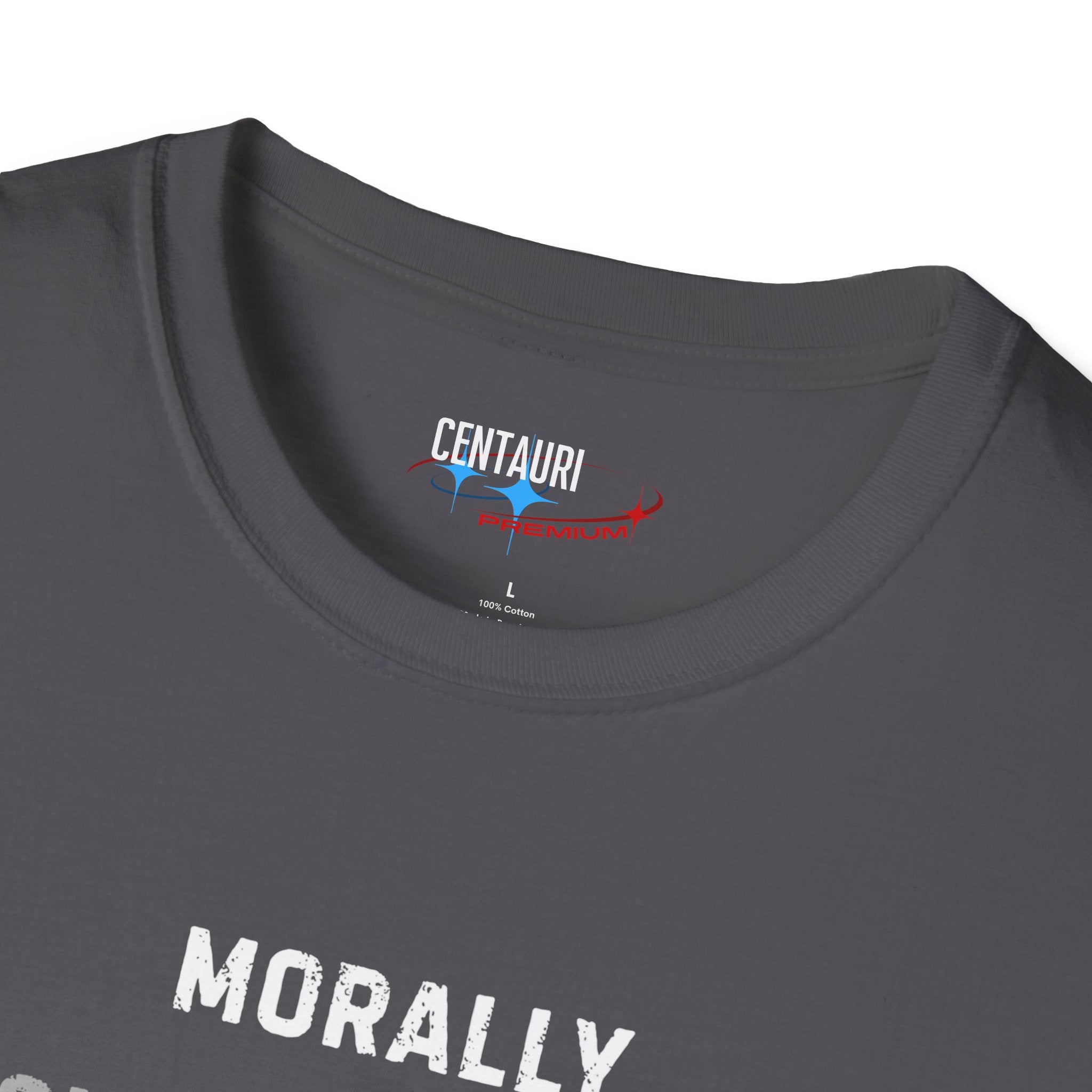 Morally ~Questionable~ Nuanced T-Shirt | Black Tee