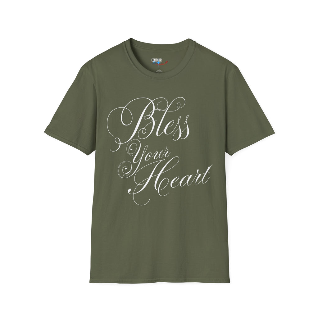 Bless Your Heart Script Tee | Funny Southern Phrase T-Shirt