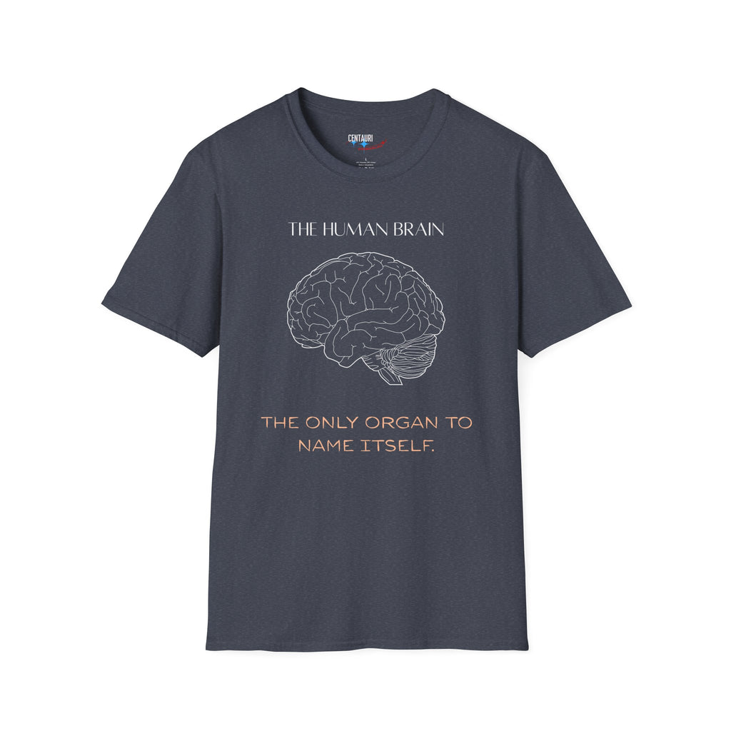 The Human Brain illustration T-Shirt | anatomy, science quote