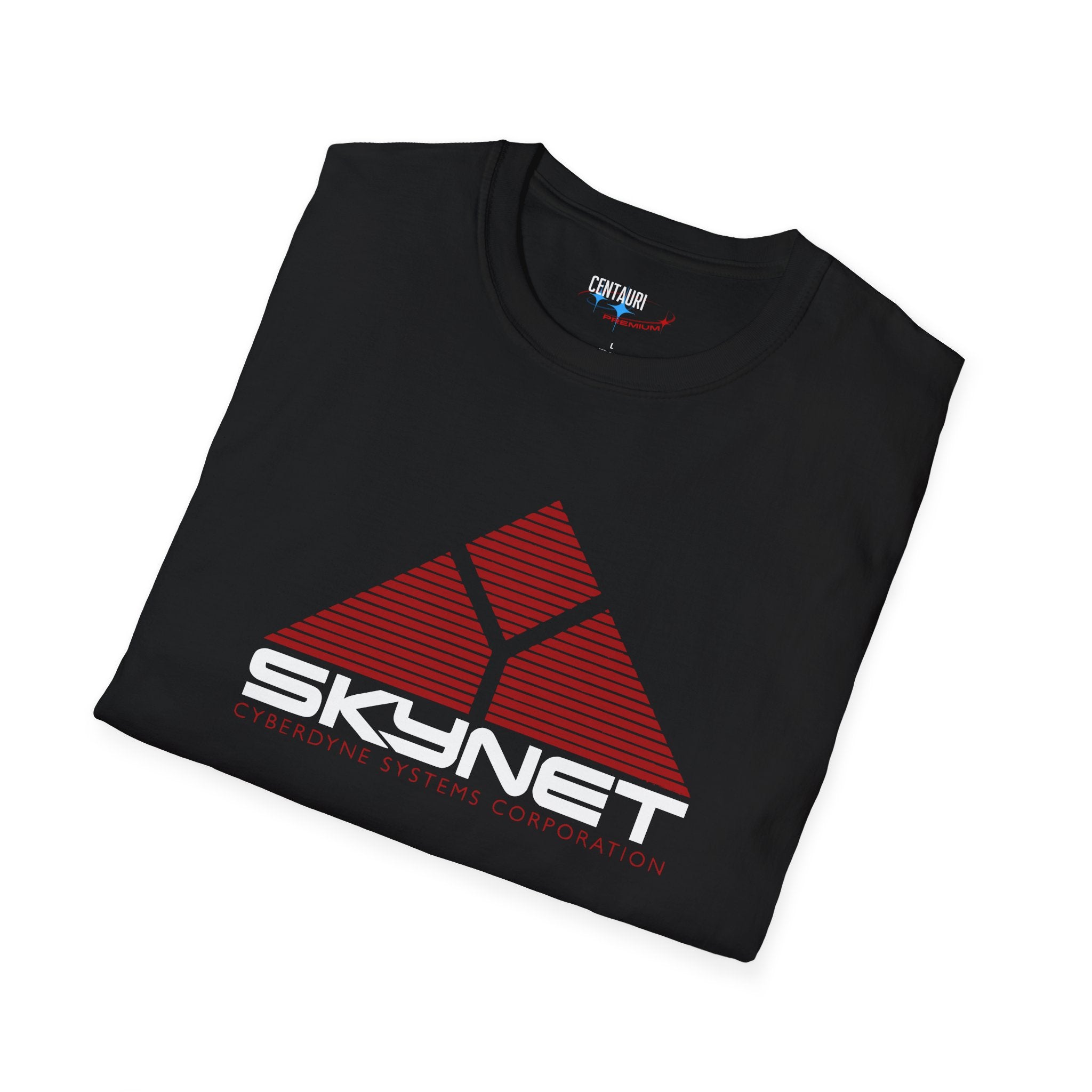 Skynet Logo T-Shirt | Sci-Fi AI Corporation graphic tee