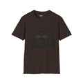 Dead Inside Skull T-Shirt | Gloss Black on Matte Black