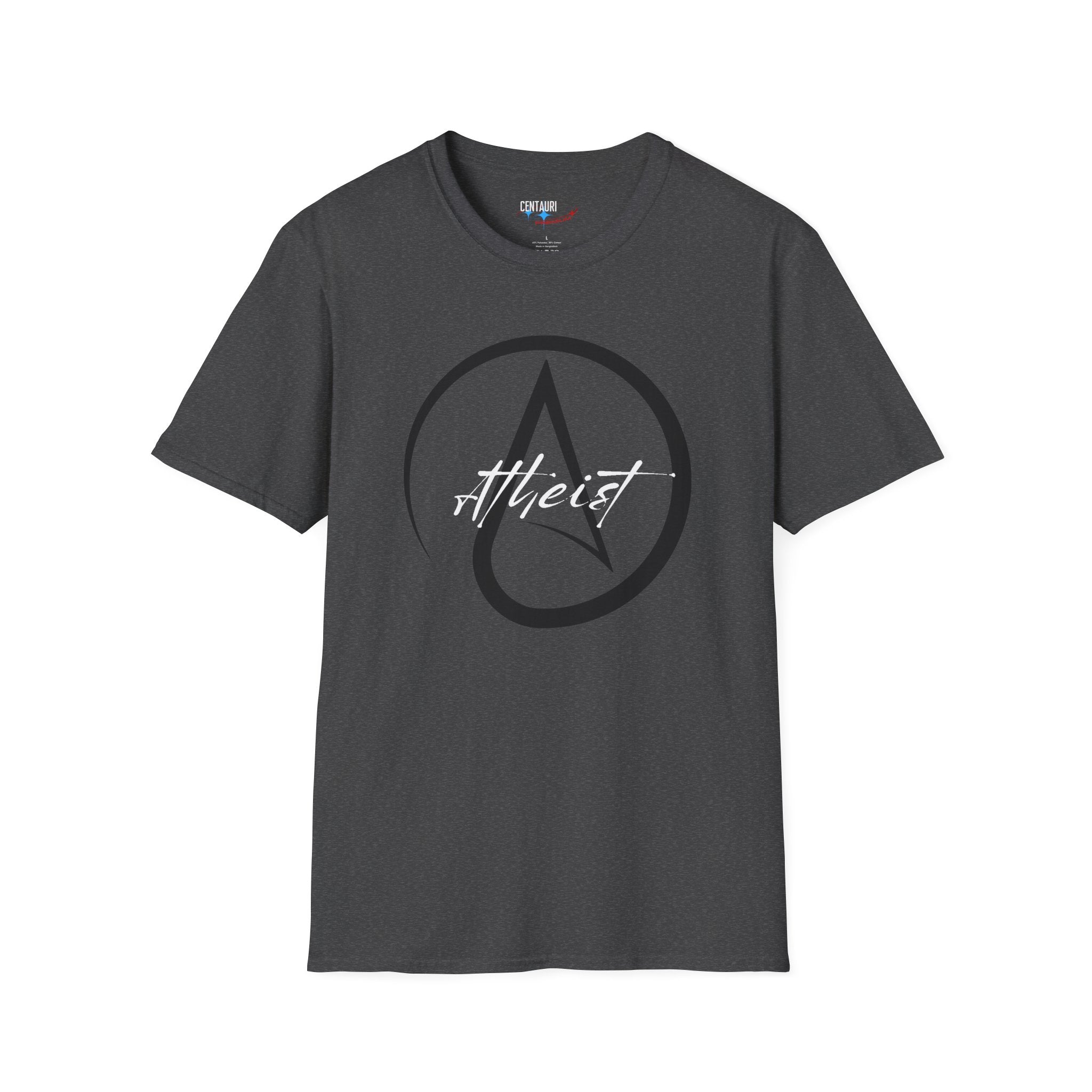 Atheist Chevron Symbol T-Shirt | Secular Atheism Tee