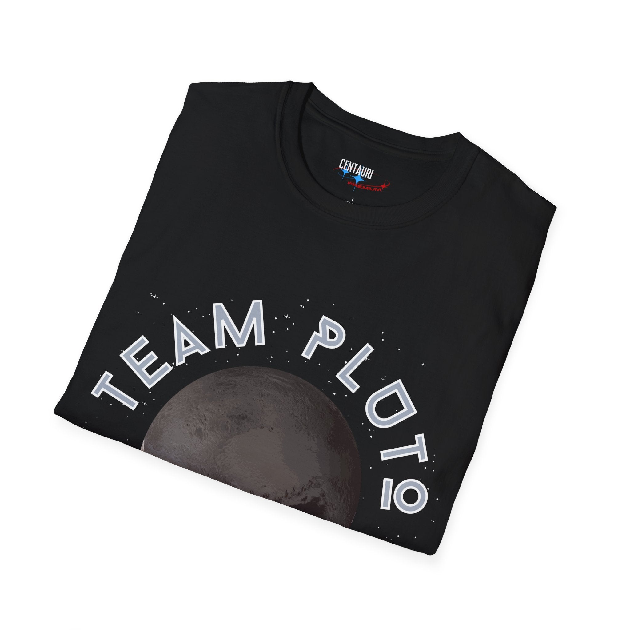 Team Pluto T-Shirt | Pluto Dwarf Planet Illustration