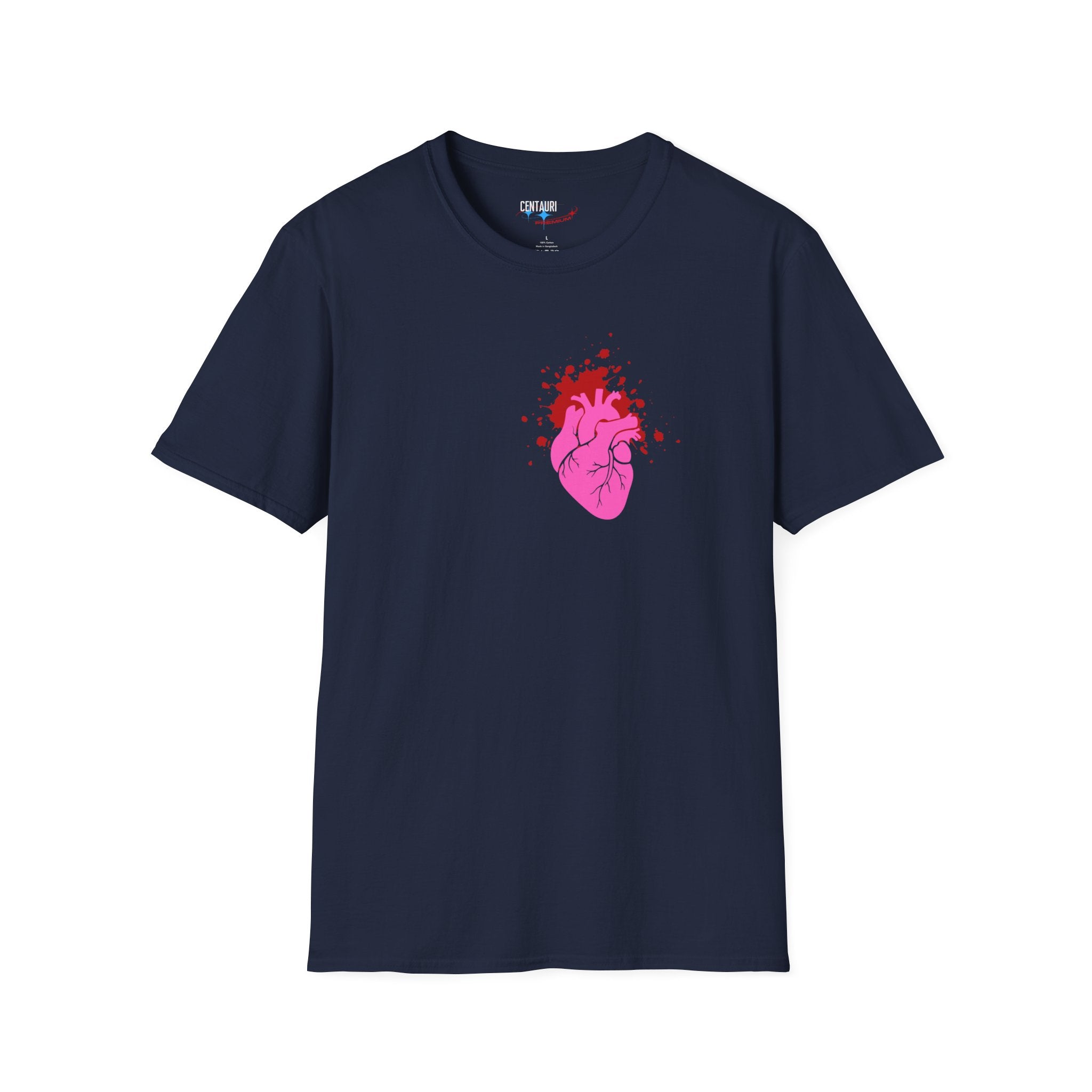Bloody Heart Shirt | Medical Heart Illustration T-Shirt