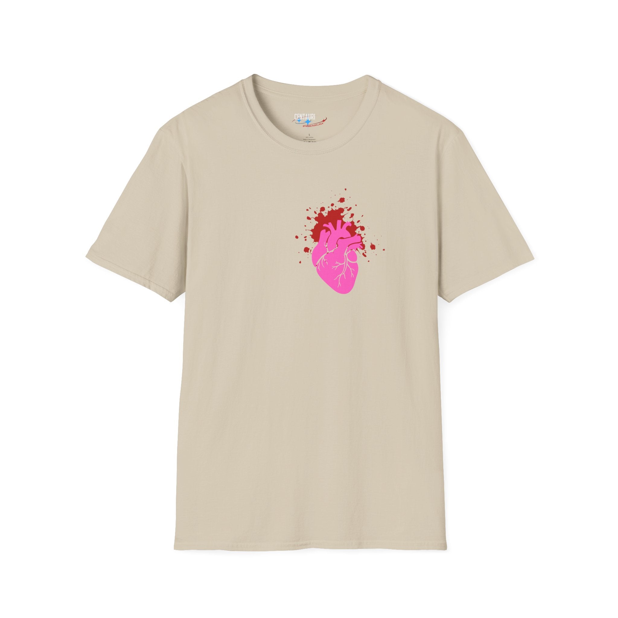 Bloody Heart Shirt | Medical Heart Illustration T-Shirt