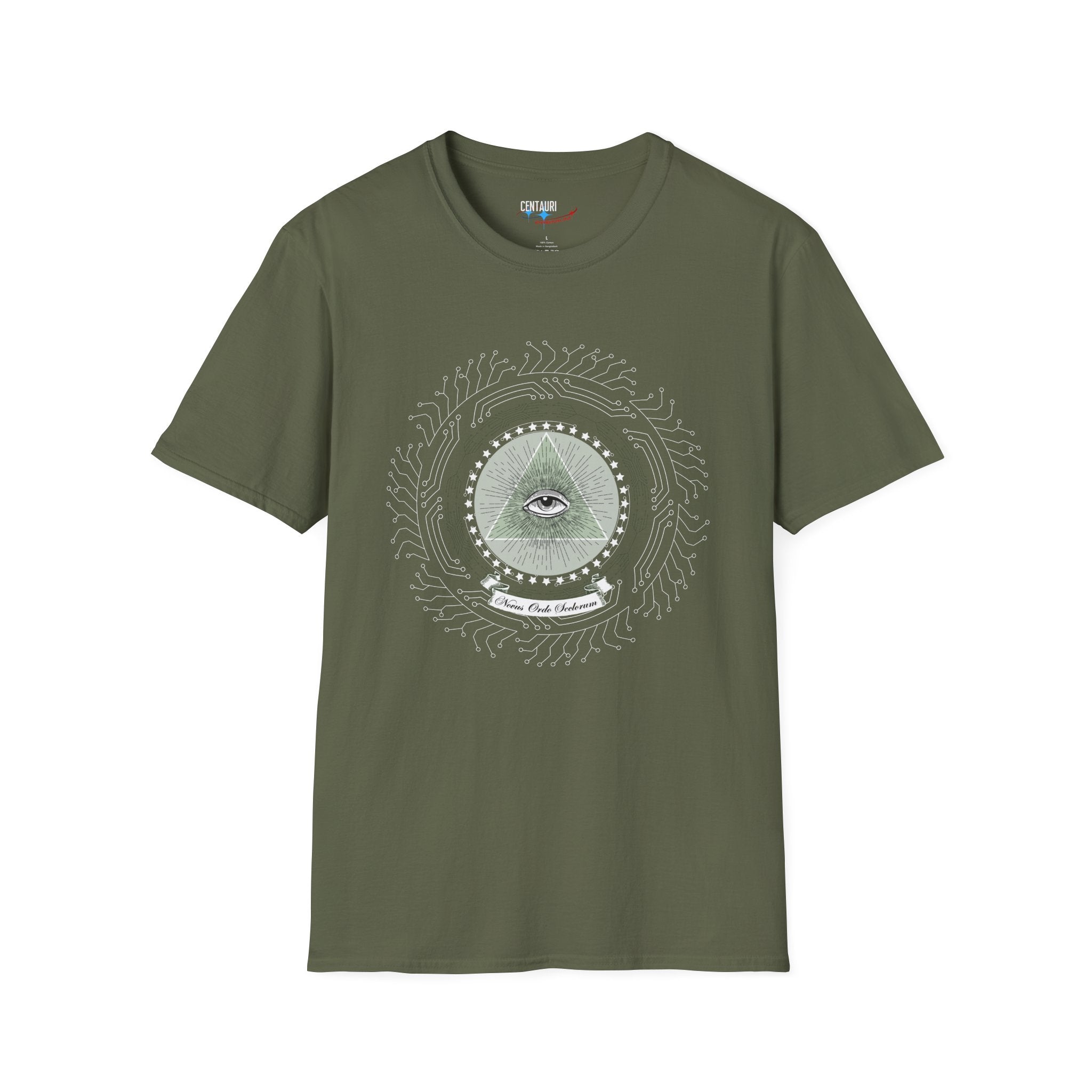 Eye of Providence Circuitry Shirt | Dollar Bill to Digital Tech