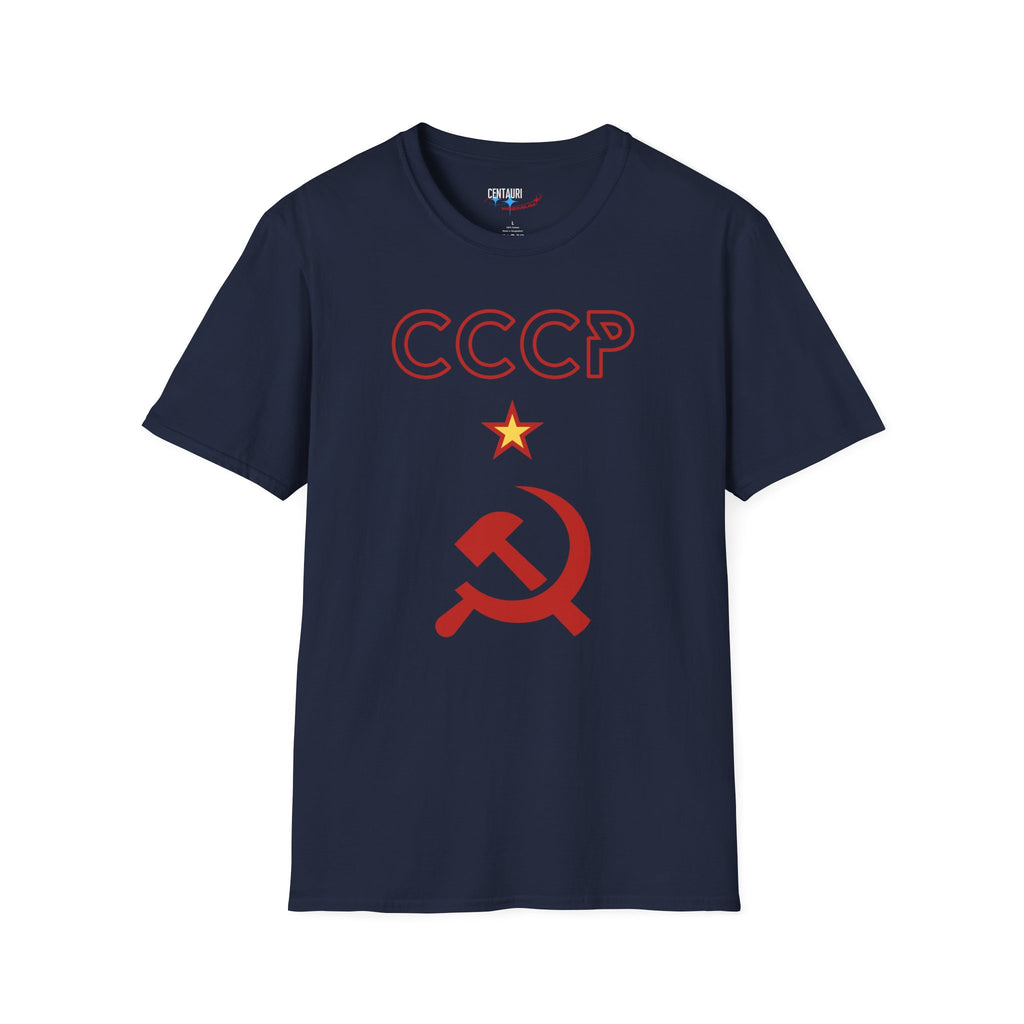 CCCP Hammer & Sickle T-Shirt | Soviet Star Logo Tee