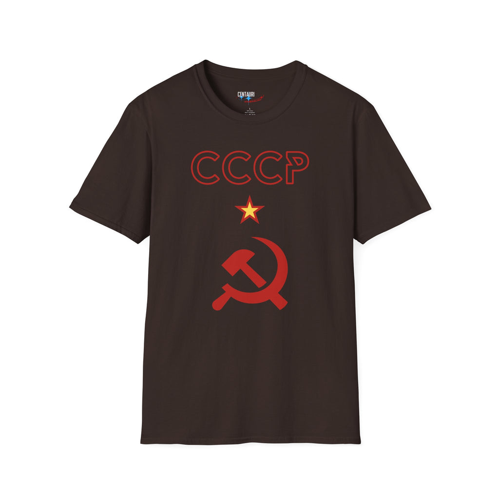 CCCP Hammer & Sickle T-Shirt | Soviet Star Logo Tee