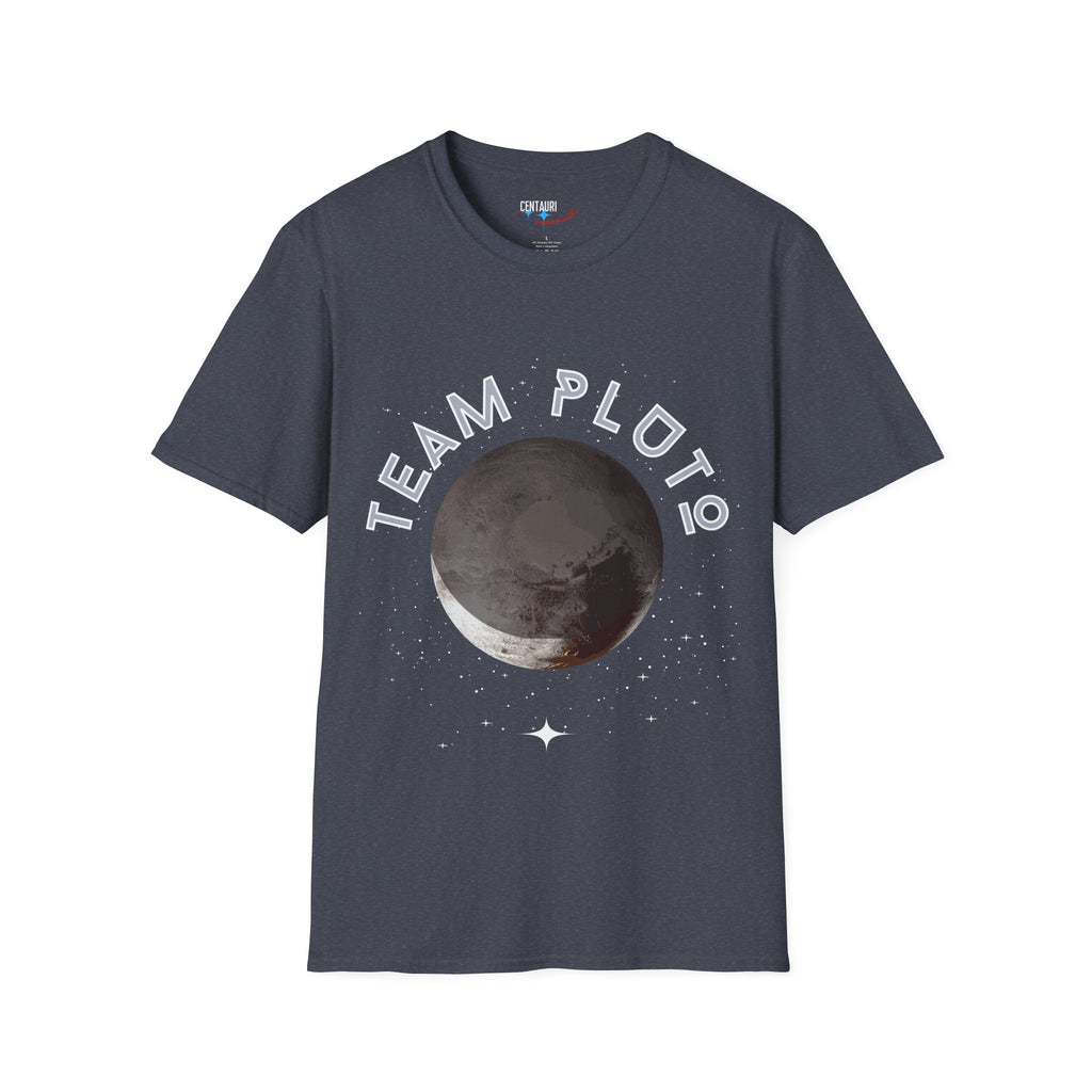 Team Pluto T-Shirt | Pluto Dwarf Planet Illustration