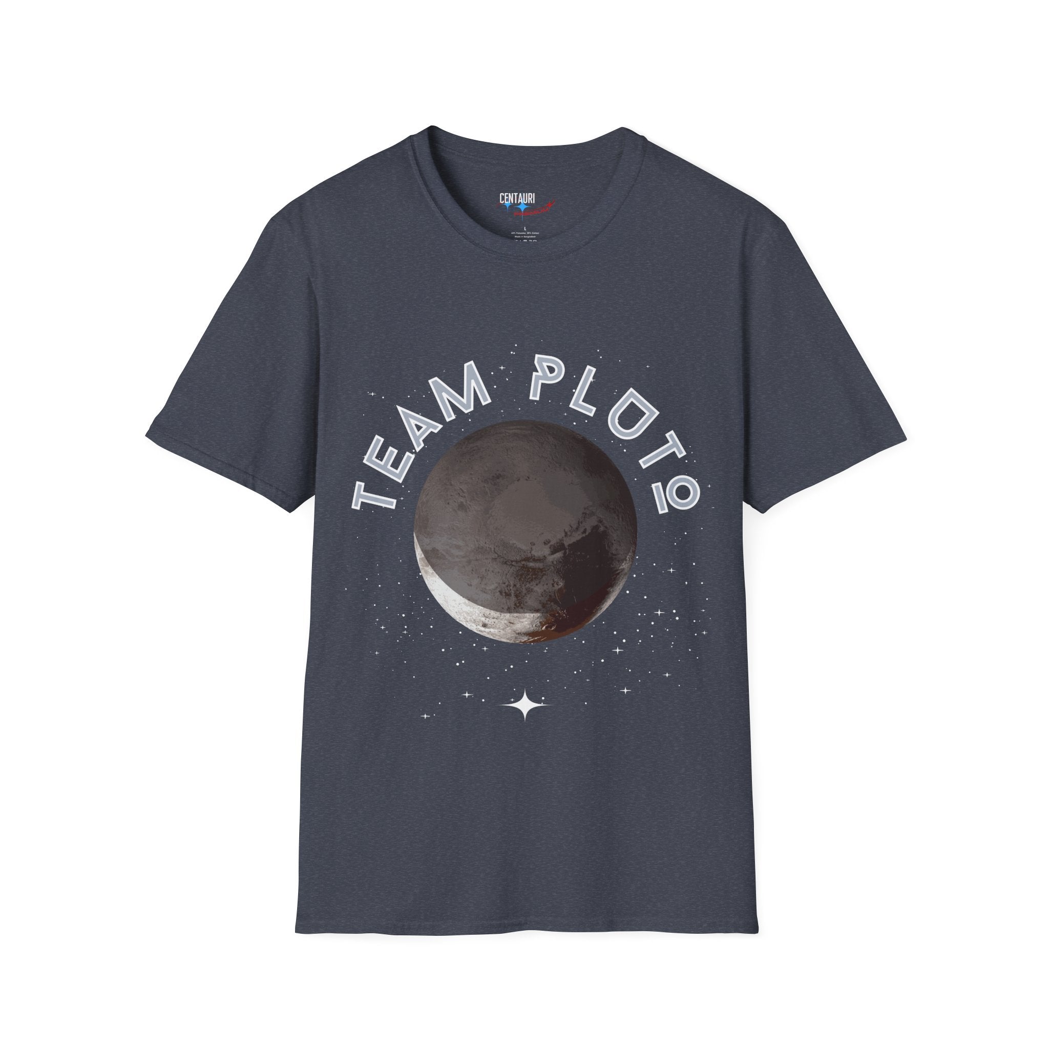Team Pluto T-Shirt | Pluto Dwarf Planet Illustration