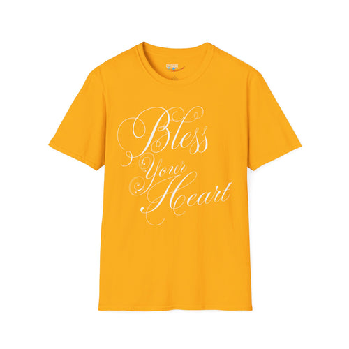 Bless Your Heart Script Tee | Funny Southern Phrase T-Shirt