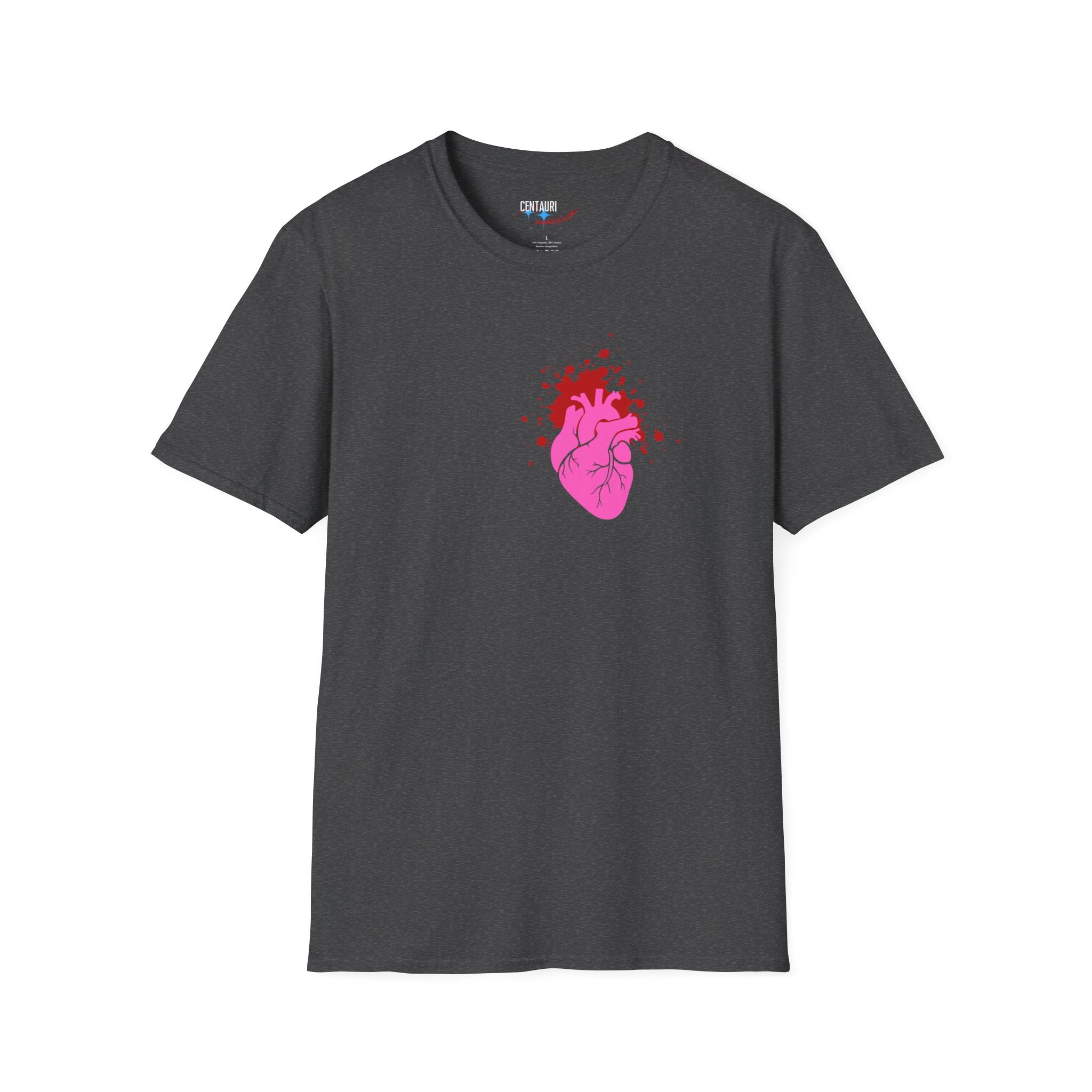 Bloody Heart Shirt | Medical Heart Illustration T-Shirt